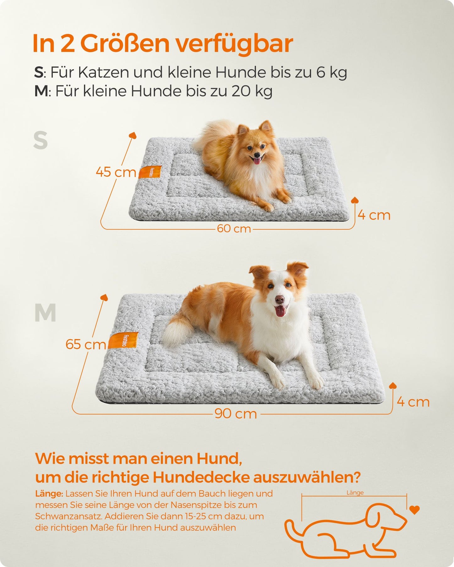Zelfverwarmende Hondendeken L - Warmtereflecterende Kern - Antislip