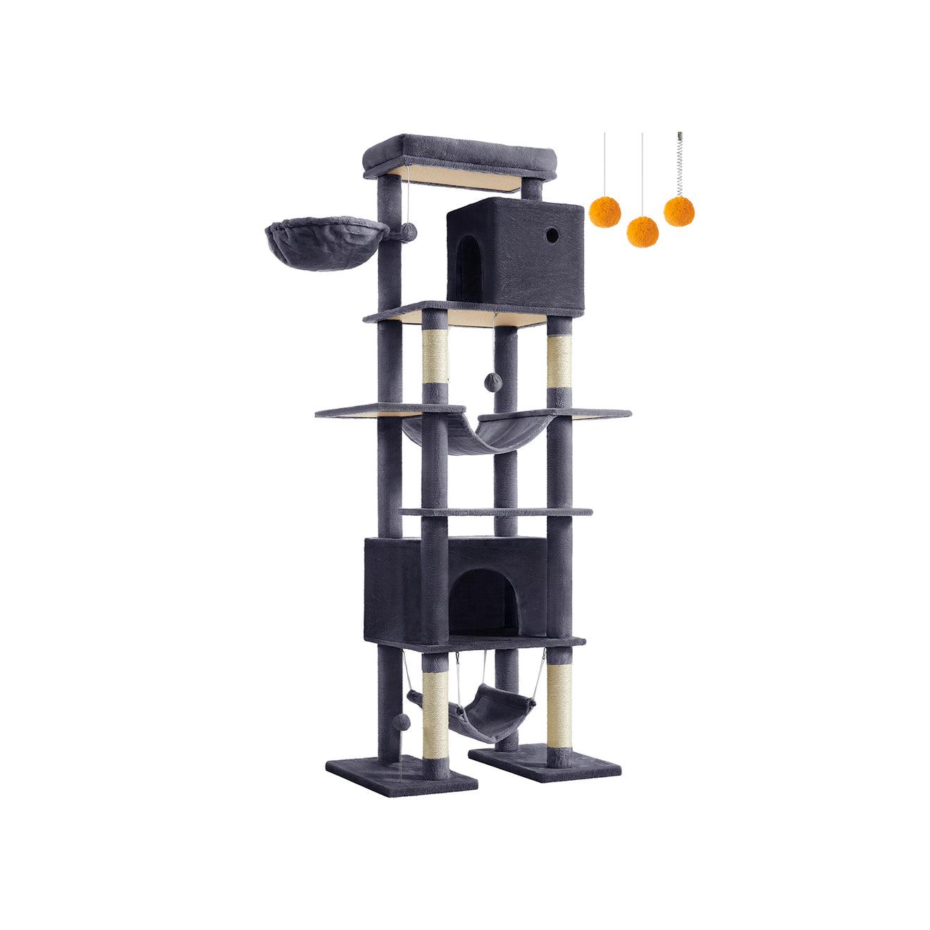 Grote Krabpaal 2 Meter Hoog - All-In-One Speelplaats - Belastbaar Tot 70 kg