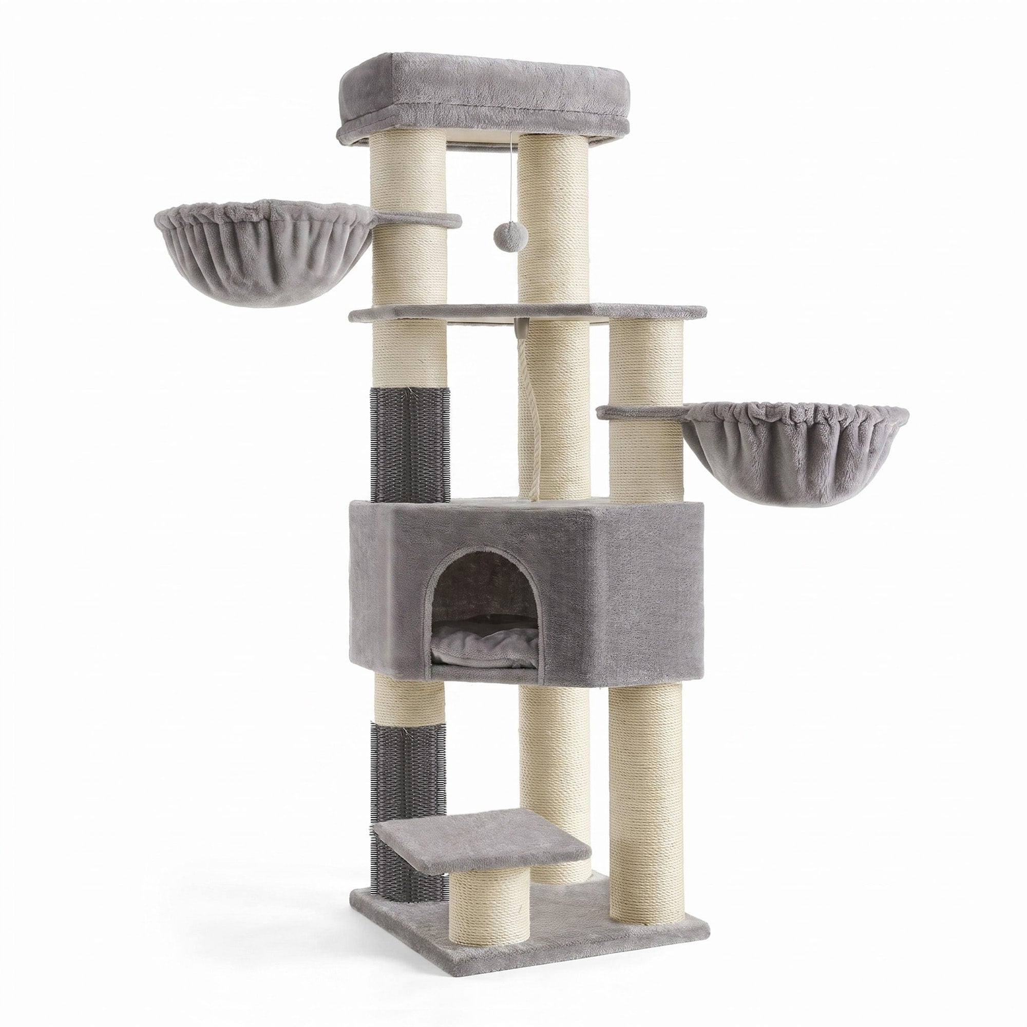 Krabpaal Met Zelfverwarmende Dekens - Voor Meerdere Katten - Extra Stabiel