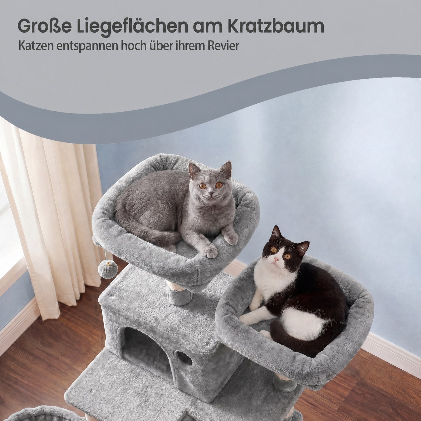 Krabpaal Met 13 Krabzuilen En Krabramp - Twee Ruime Platforms - Voor Klimprofs