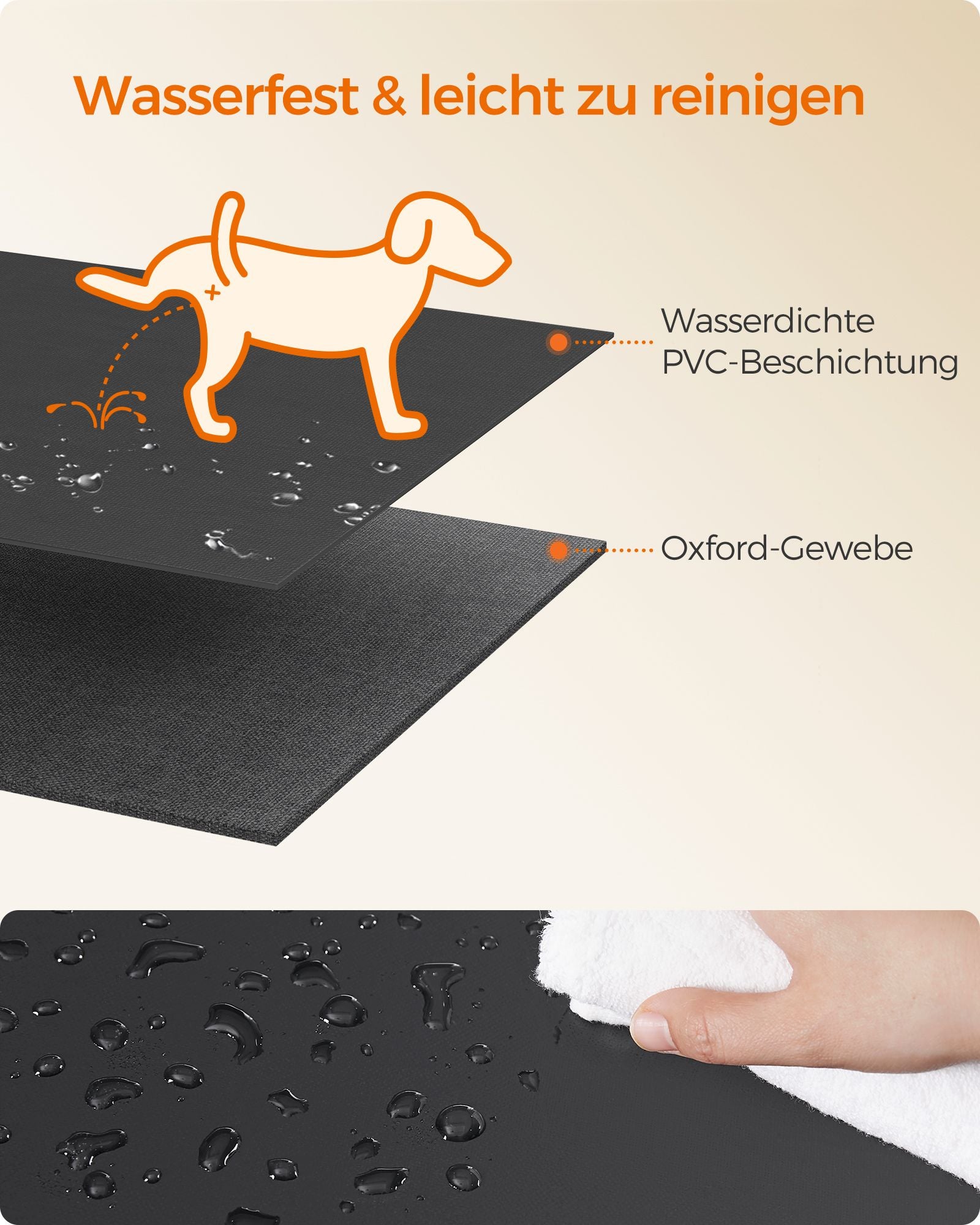 Achthoekige Puppyren Van Oxford-Doek - Opvouwbaar Met Zijtas - Binnen En Buiten
