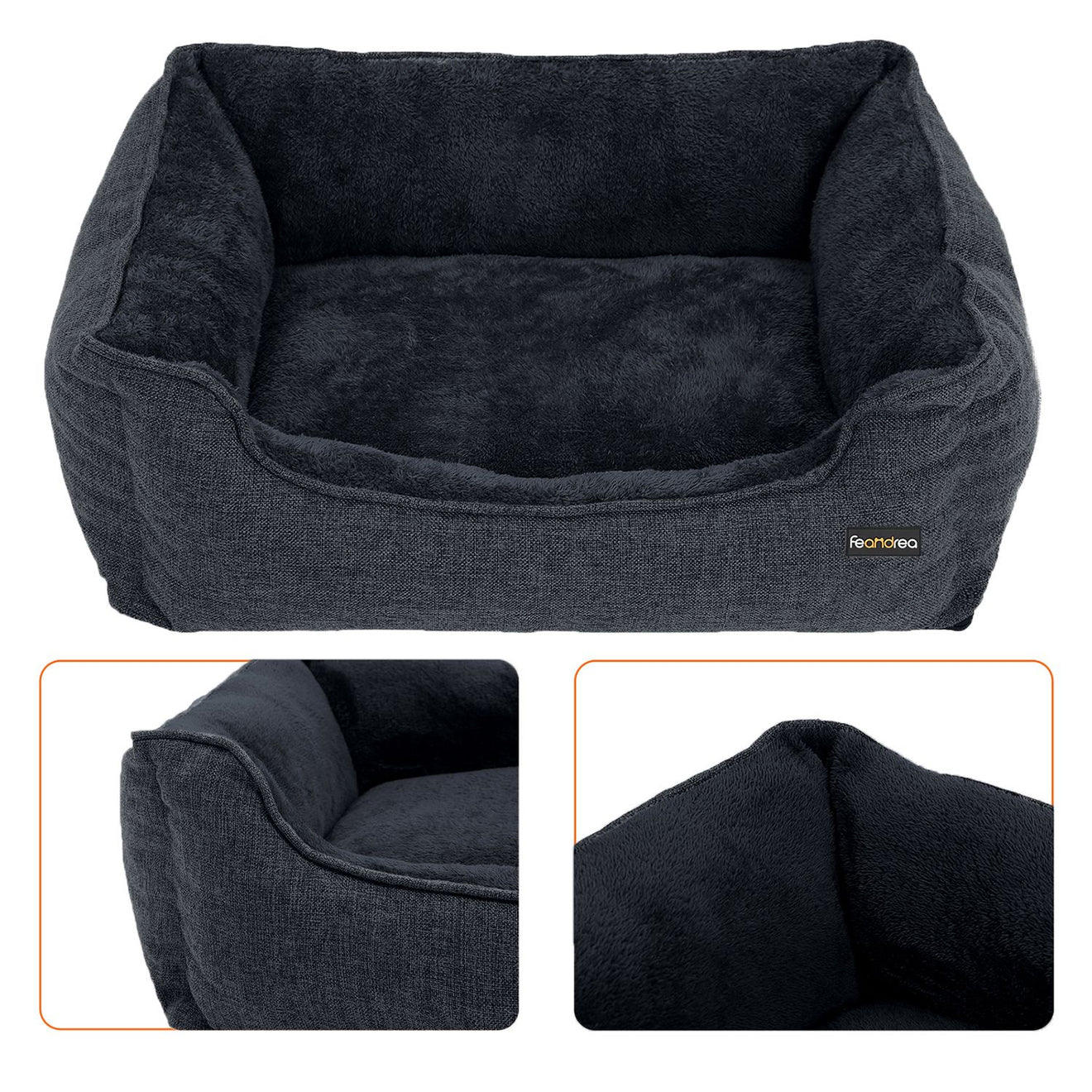 Luxe Hondenmand Voor Middelgrote Honden - Krasvast Pluche - Goed Gepolsterd