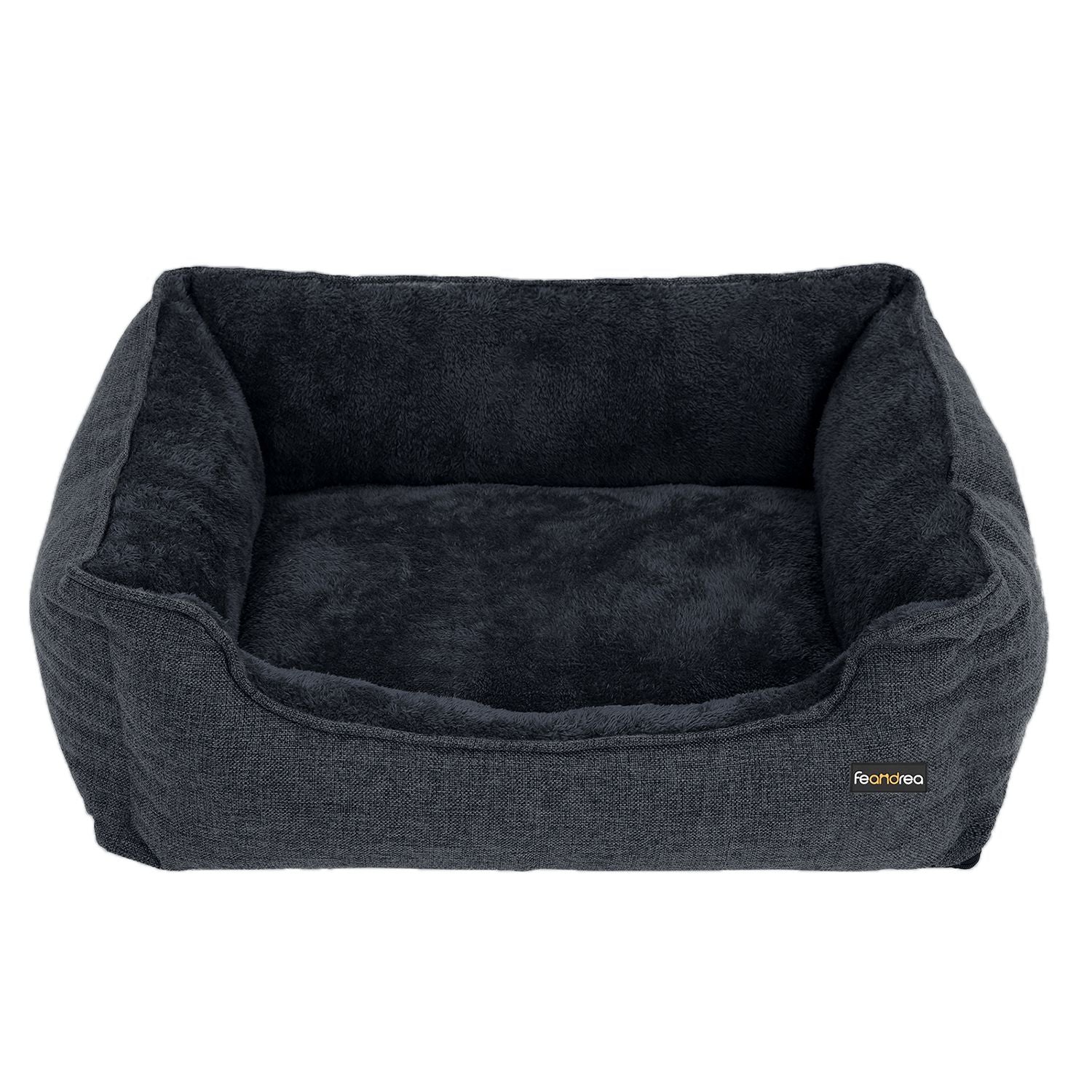 Hondenmand Met Extra Hoge Randen L - Linnenlook - Voor Grote Honden