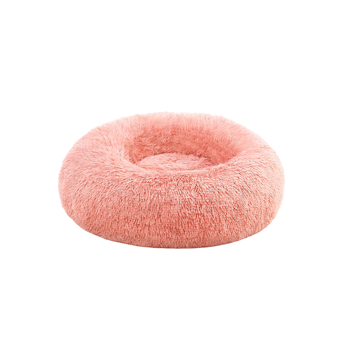 Klein Rond Hondenbedje 50 cm - Uitneembaar Kussen - Voor Puppy's En Katten
