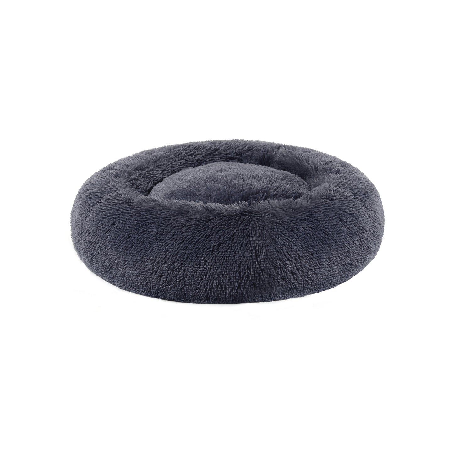 Klein Donut Hondenbed 60 cm - Zacht Pluche - In 7 Kleuren