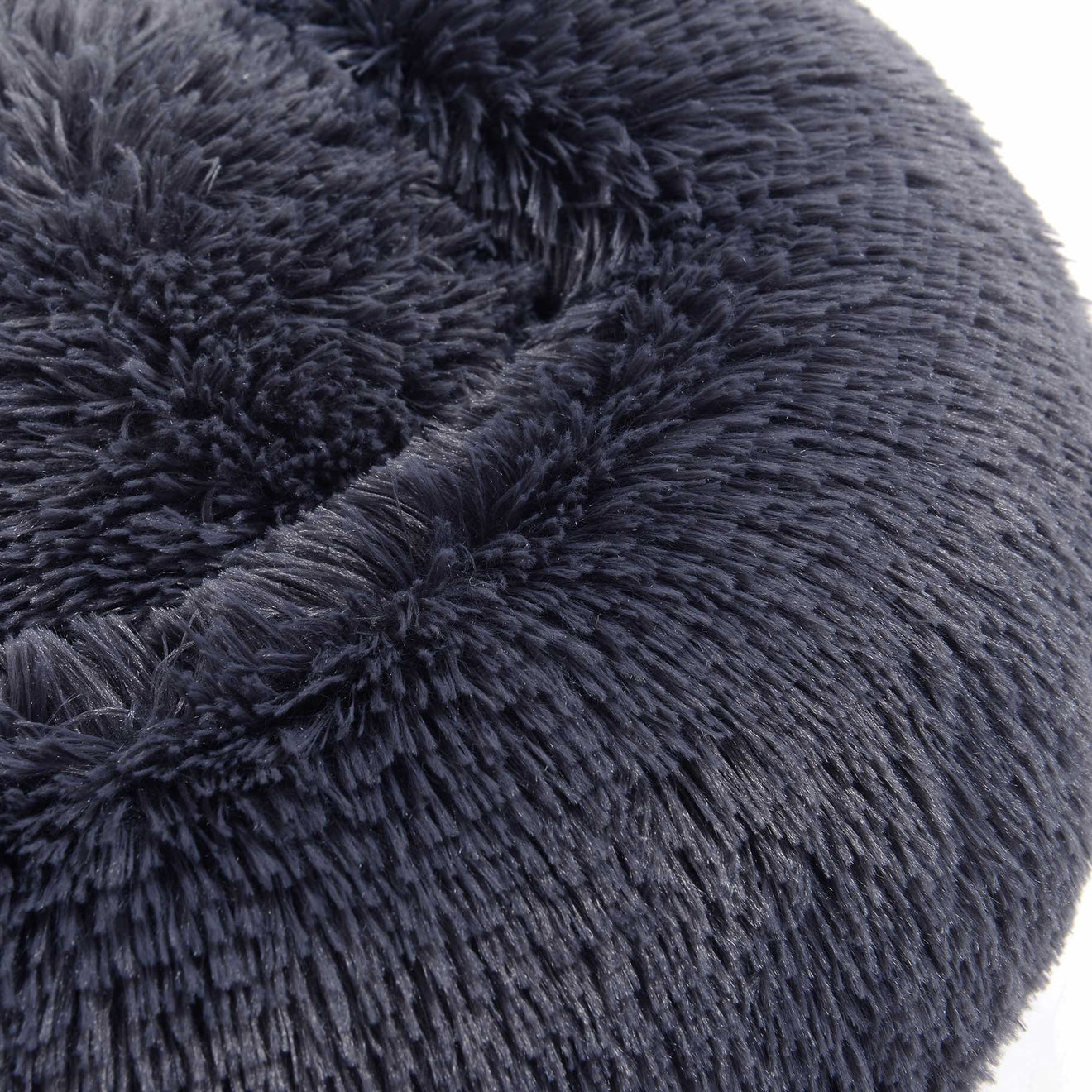 Klein Donut Hondenbed 60 cm - Zacht Pluche - In 7 Kleuren