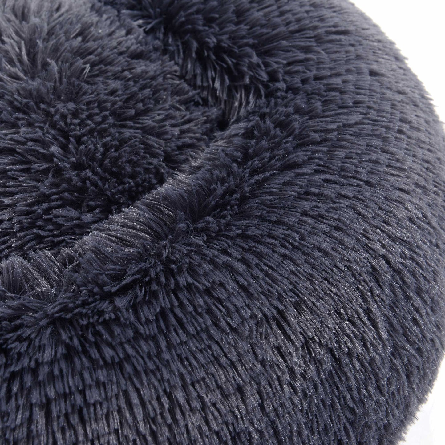 Klein Donut Hondenbed 60 cm - Zacht Pluche - In 7 Kleuren