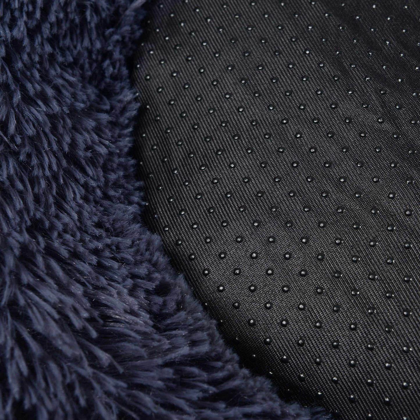 Klein Donut Hondenbed 60 cm - Zacht Pluche - In 7 Kleuren