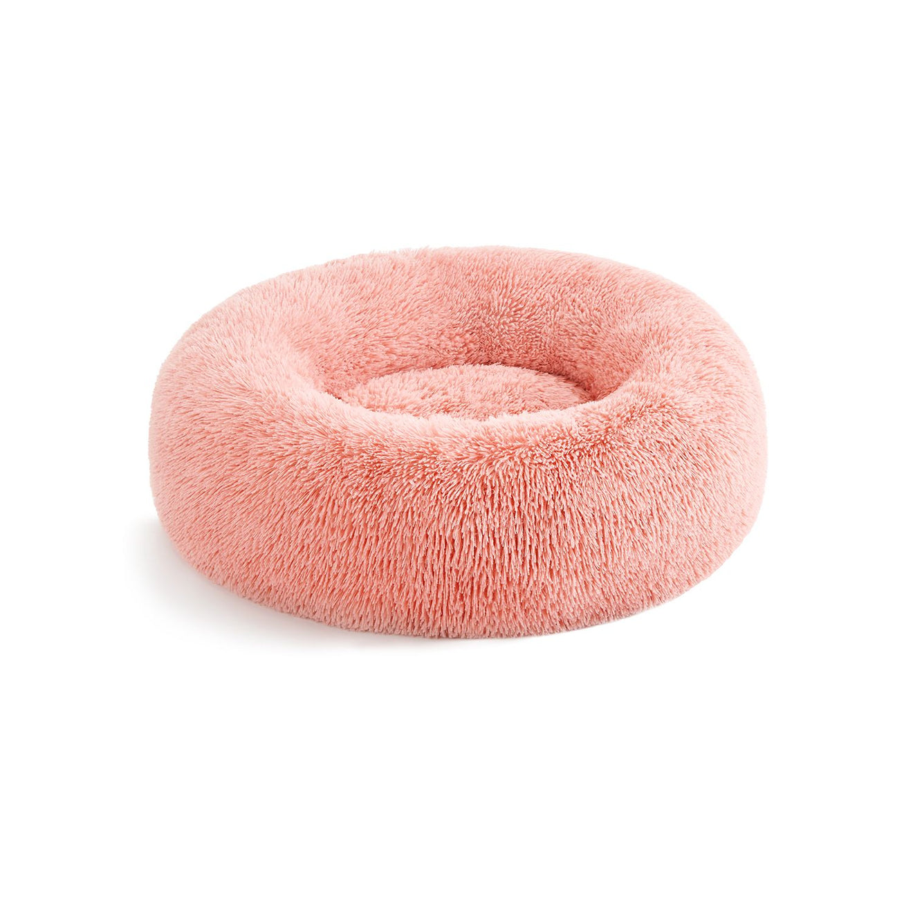 Klein Donut Hondenbed 60 cm - Zacht Pluche - In 7 Kleuren