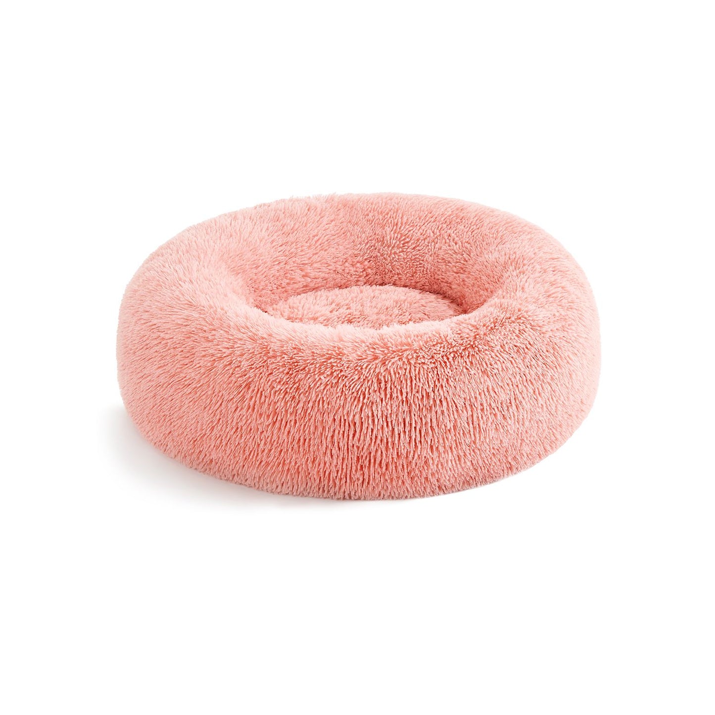 Klein Donut Hondenbed 60 cm - Zacht Pluche - In 7 Kleuren