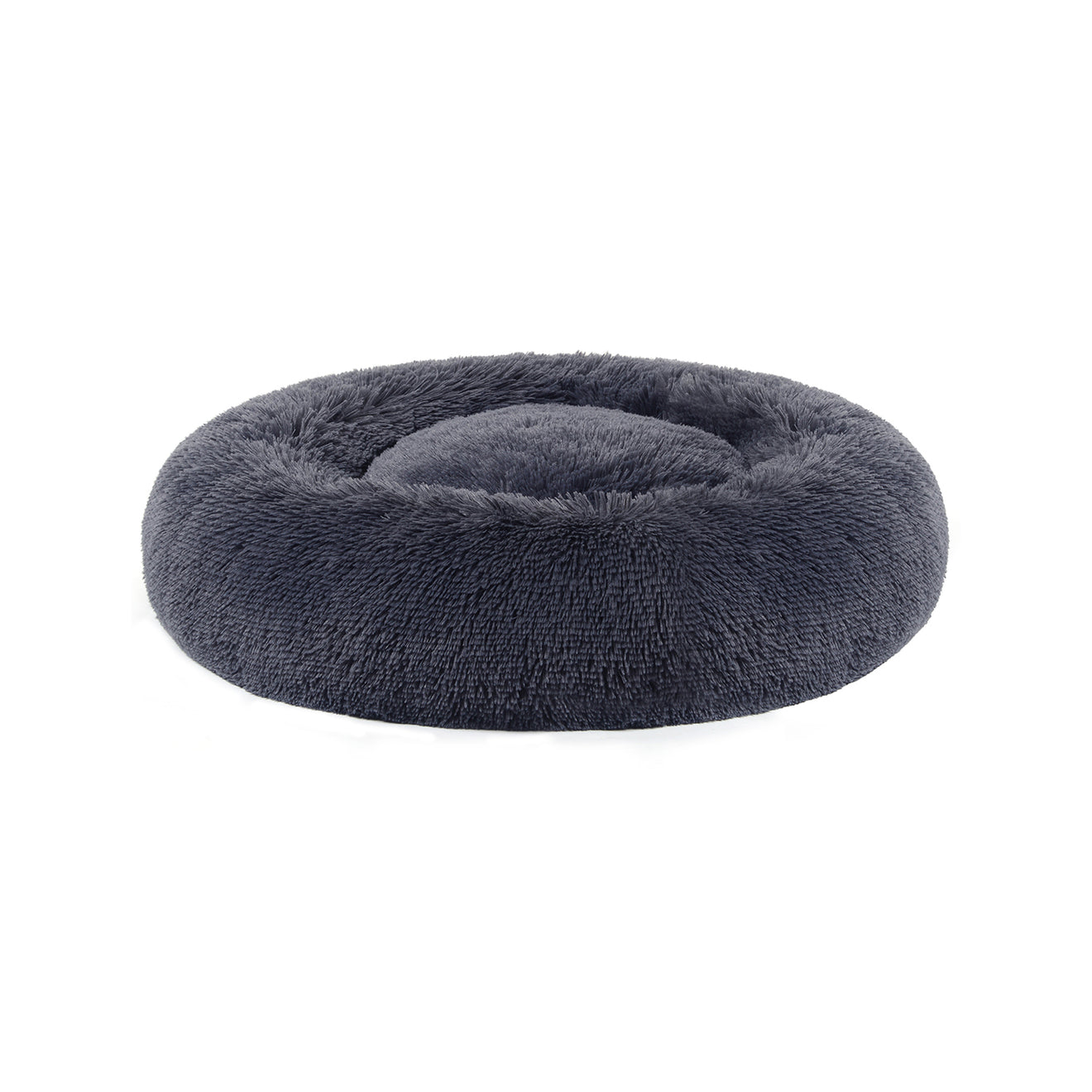 Donut Hondenbed 70 cm Met Uitneembaar Kussen - Kauwbestendig Pluche - In 6 Kleuren