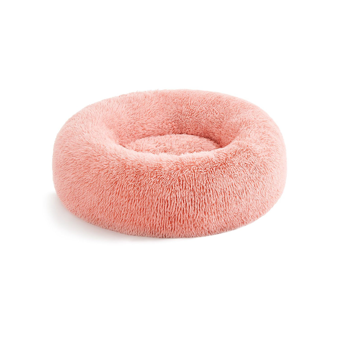 Donut Hondenbed 70 cm Met Uitneembaar Kussen - Kauwbestendig Pluche - In 6 Kleuren