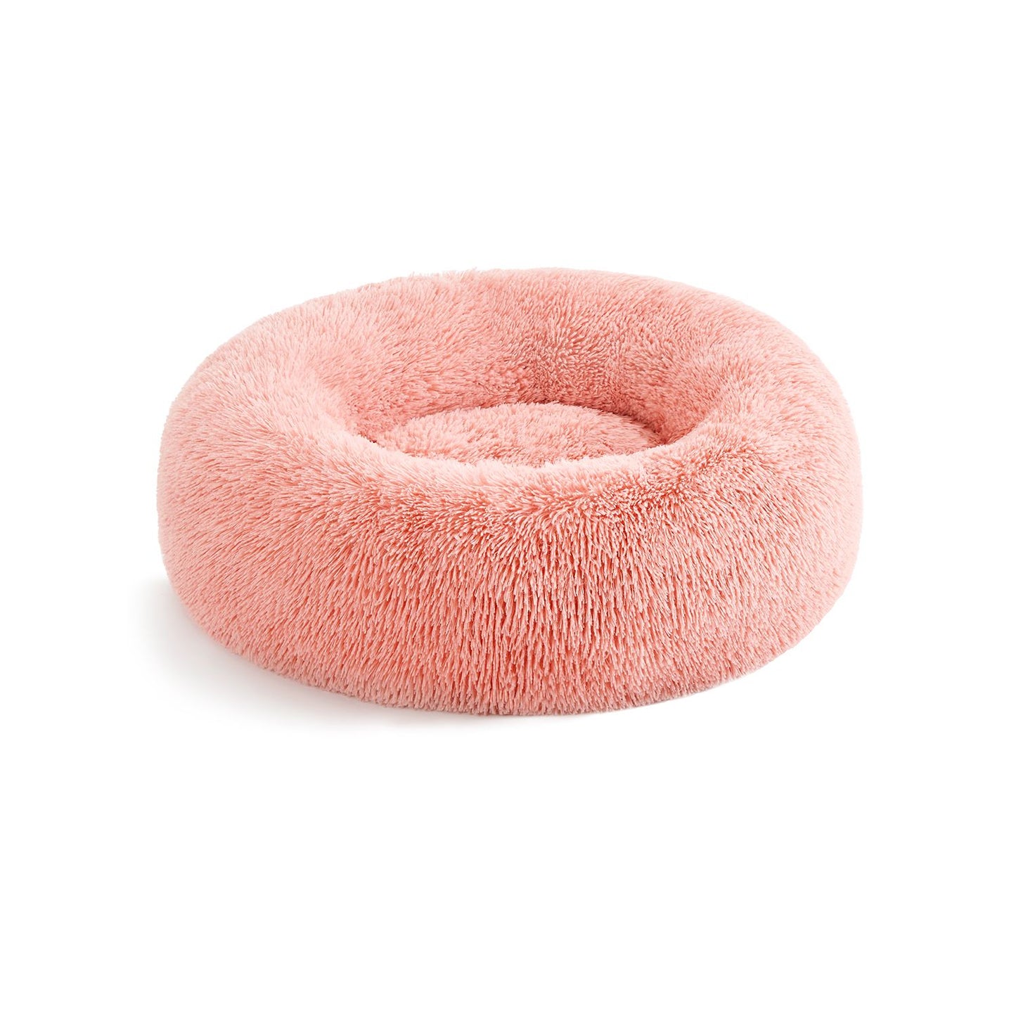 Donut Hondenbed 70 cm Met Uitneembaar Kussen - Kauwbestendig Pluche - In 6 Kleuren