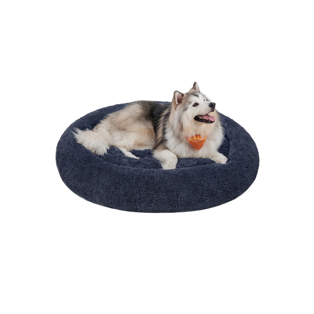 Extra Groot Rond Hondenbed 140 cm - Uitneembaar Middenkussen - Voor Grote Honden
