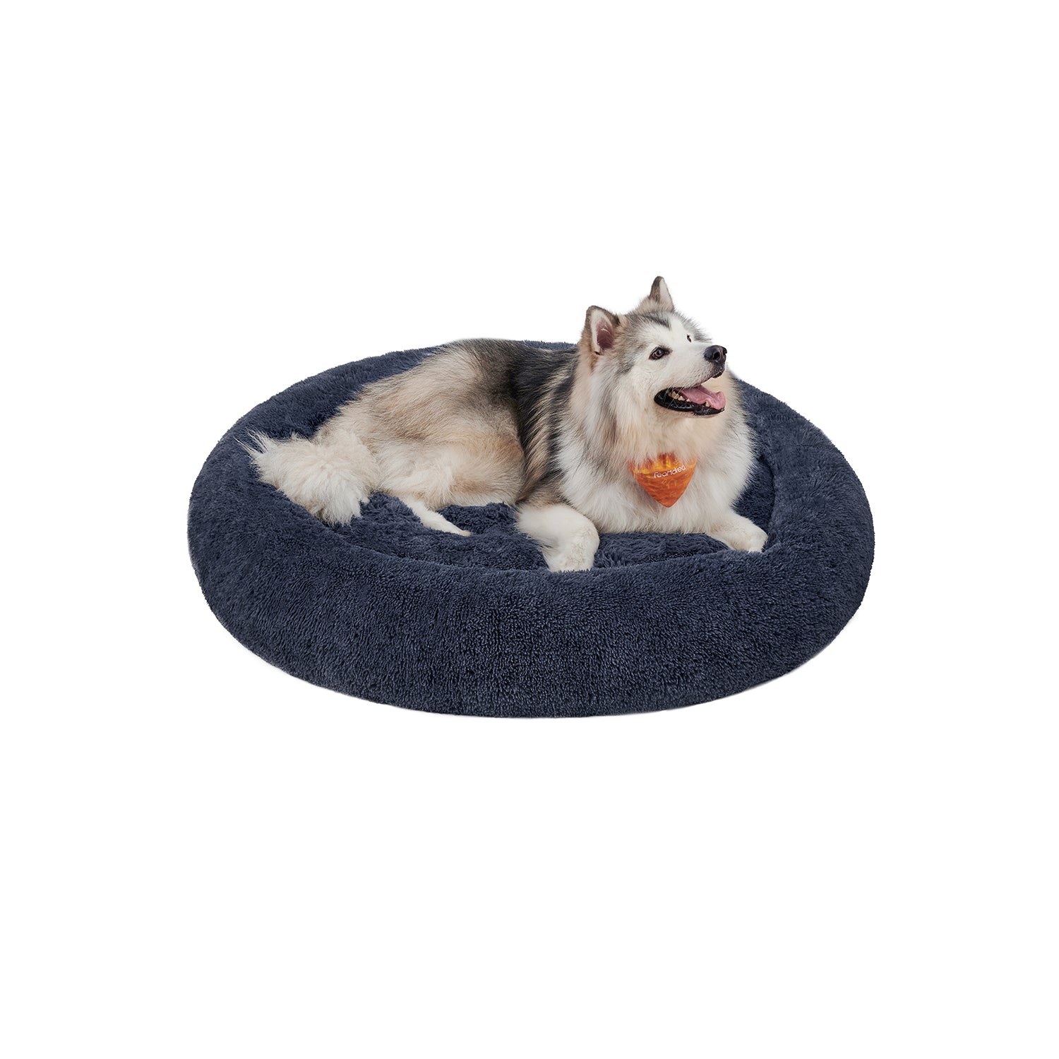 Extra Groot Rond Hondenbed 140 cm - Uitneembaar Middenkussen - Voor Grote Honden