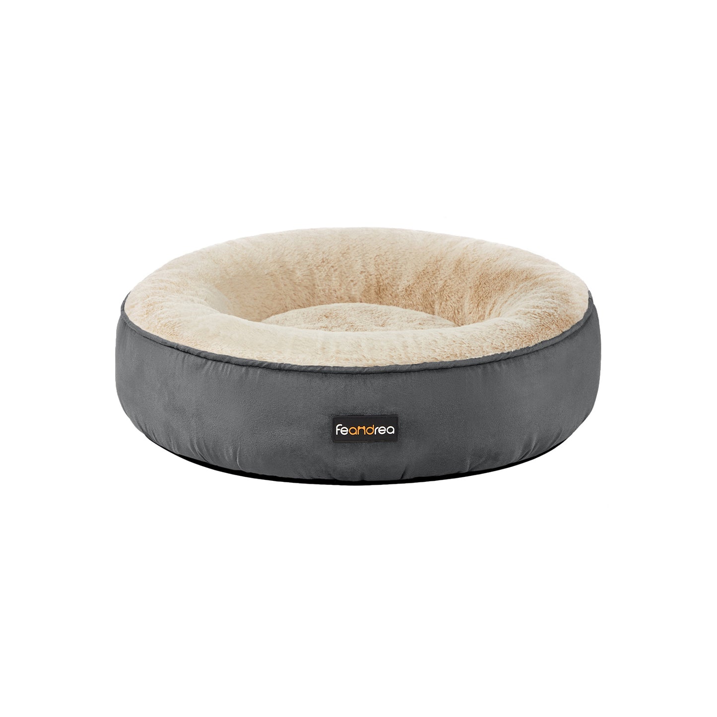 Pudding-Donut Hondenbedje 50 cm - Voor Puppy's En Katten - Zacht Pluche