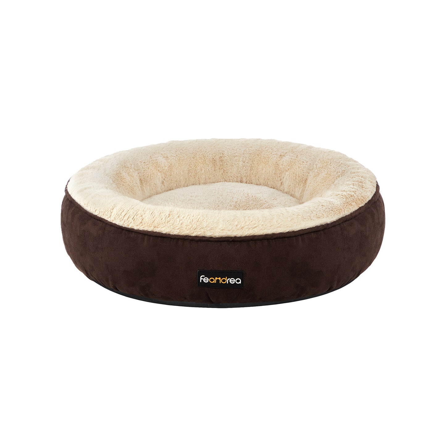 Pudding-Donut Hondenbedje 50 cm - Voor Puppy's En Katten - Zacht Pluche