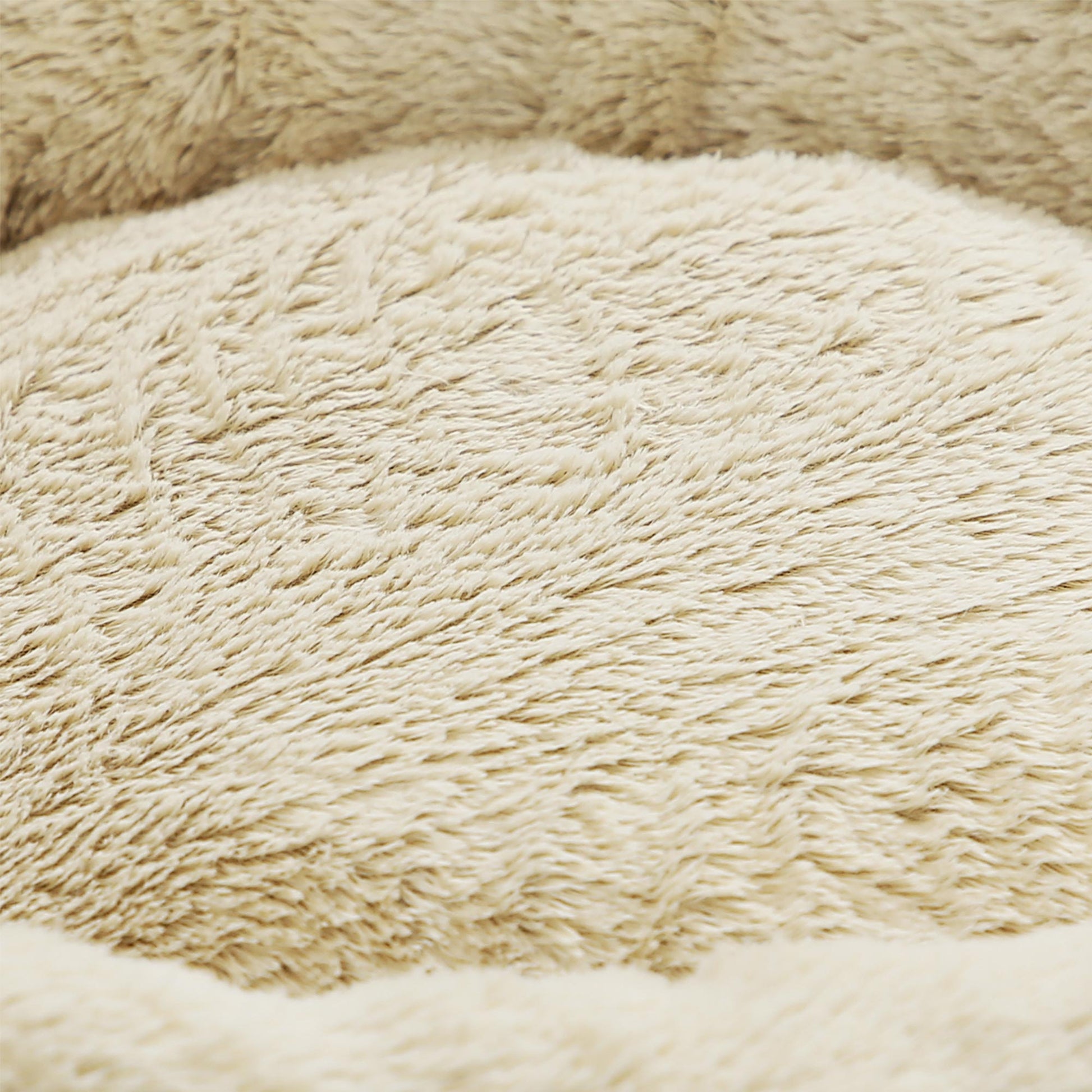 Donut Hondenbed 55 cm Met Memory Schuimvlokken - Extra Zachte Vulling - Antislip