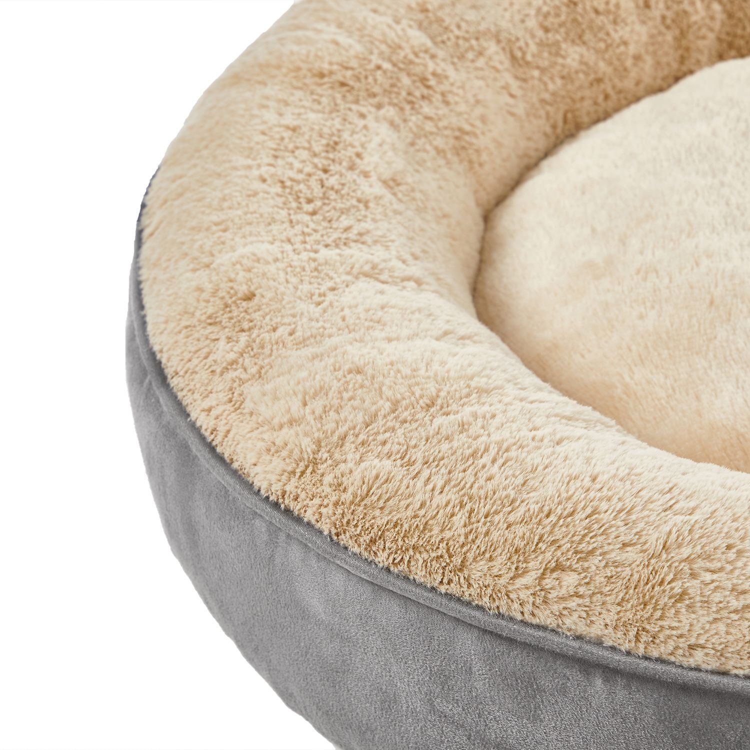 Pudding-Donut Hondenbed 70 cm - Extra Zachte Vulling - Antislip Noppen