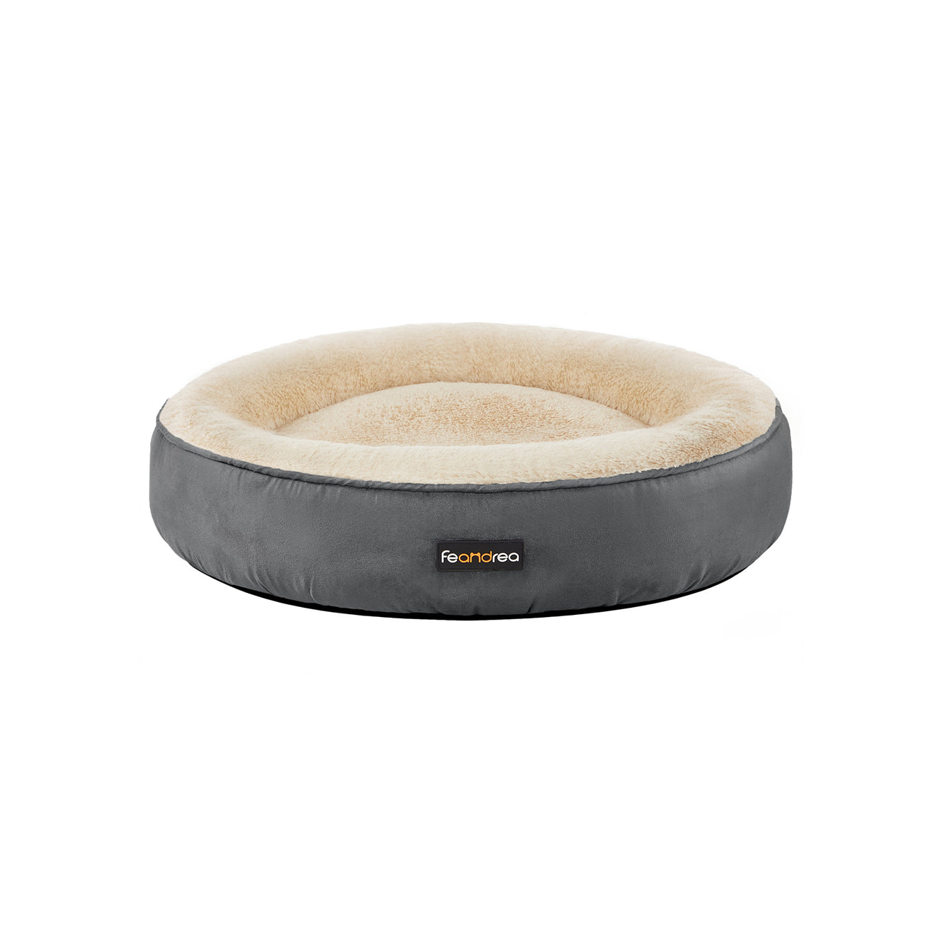 Pudding-Donut Hondenbed 70 cm - Extra Zachte Vulling - Antislip Noppen