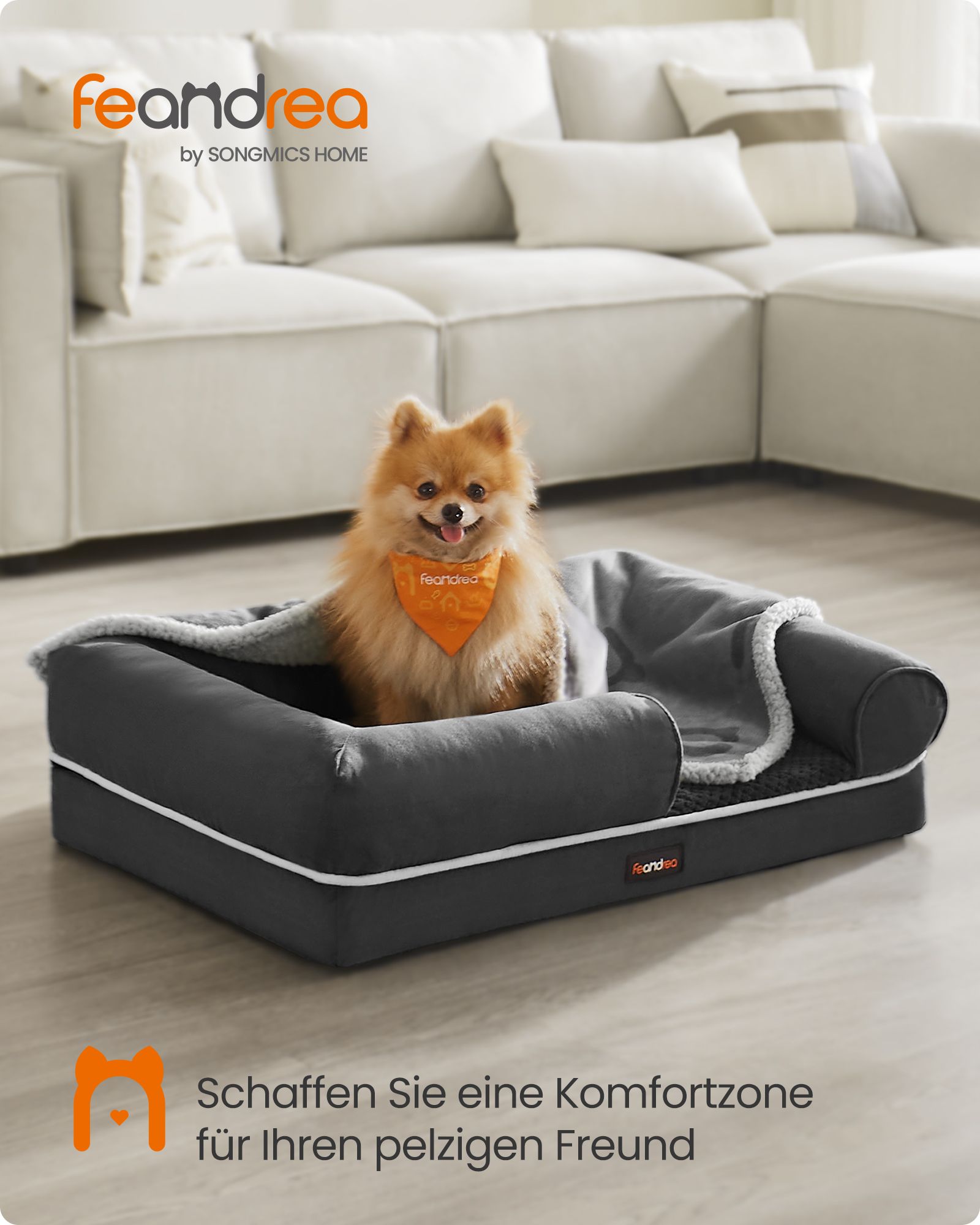 Compact Orthopedisch Hondenbed Met Schuimkern - Waterafwerend - Voor Kleine Honden