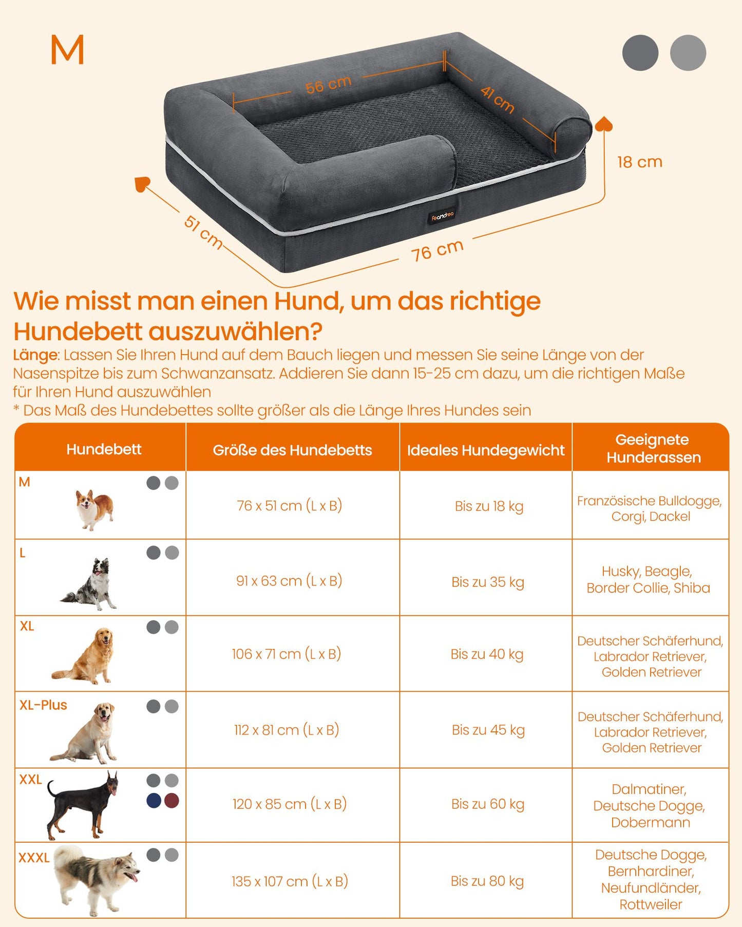Compact Orthopedisch Hondenbed Met Schuimkern - Waterafwerend - Voor Kleine Honden