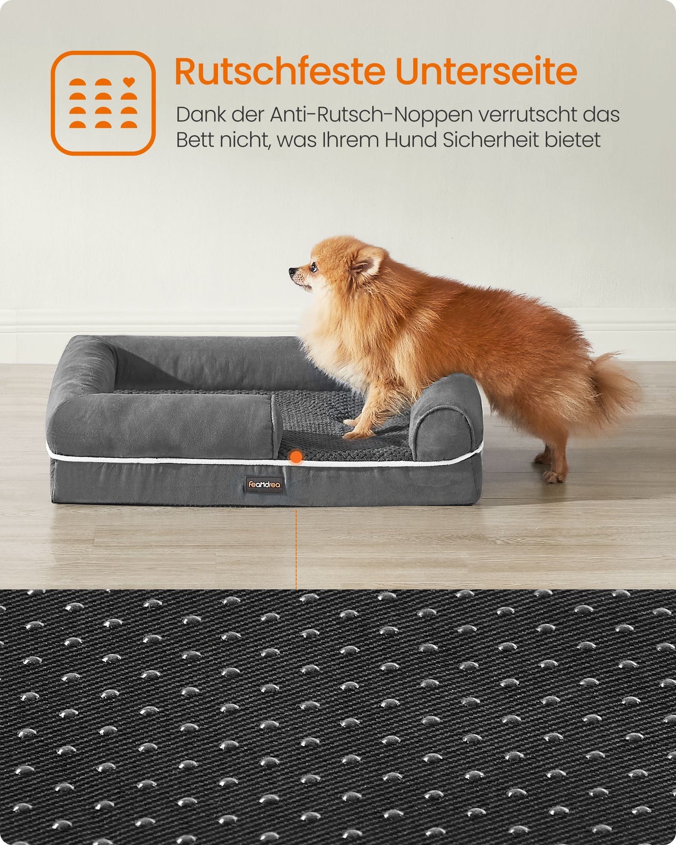 Compact Orthopedisch Hondenbed Met Schuimkern - Waterafwerend - Voor Kleine Honden