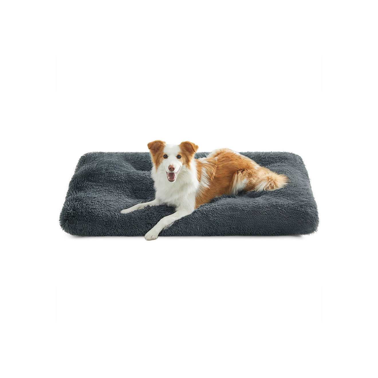 Fluffy Hondenmatras XL - Lang Pluche - Oprolbaar En Machinewasbaar
