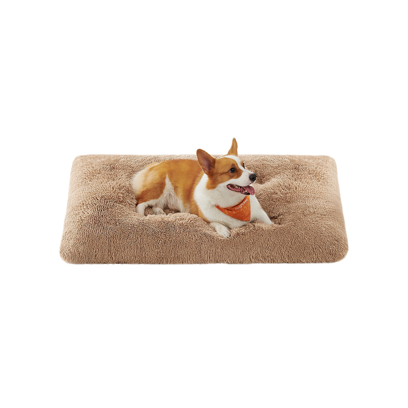 Fluffy Hondenmatras XL - Lang Pluche - Oprolbaar En Machinewasbaar