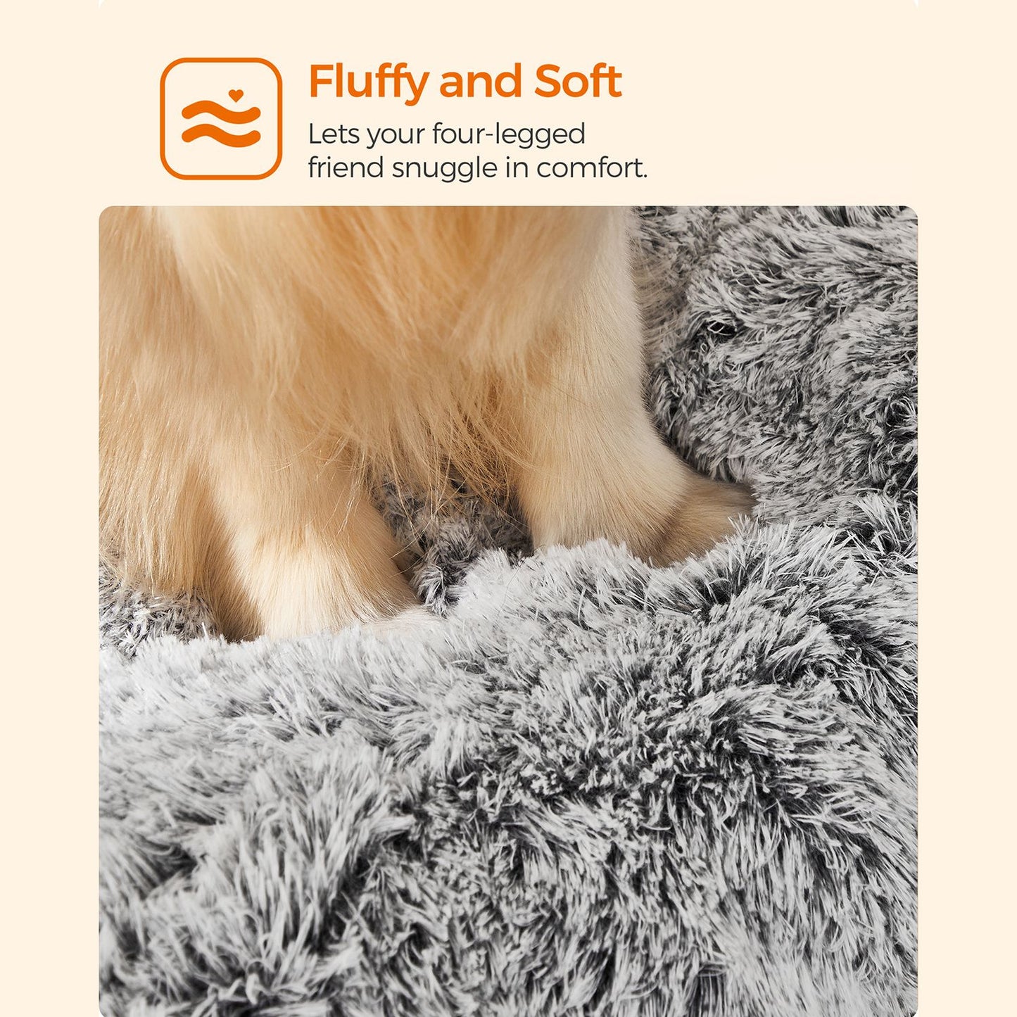 Fluffy Hondenmatras XXL - Dik Gevuld - Voor Bench En Grote Honden