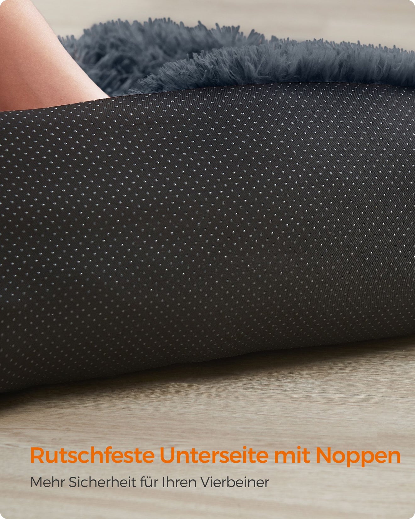 Bankbeschermend Hondenbed L - Waterdichte Onderzijde - Antislip Met Draaggreep