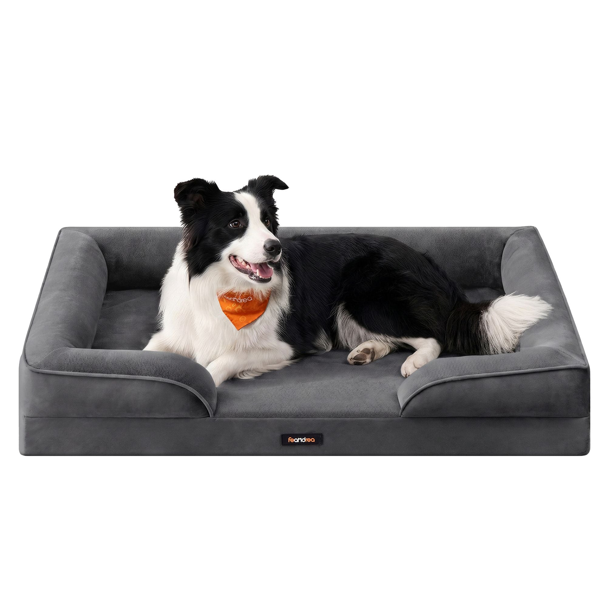 Orthopedische Hondenmand Voor Grote Honden - Noppenschuim - Wasbaar En Antislip