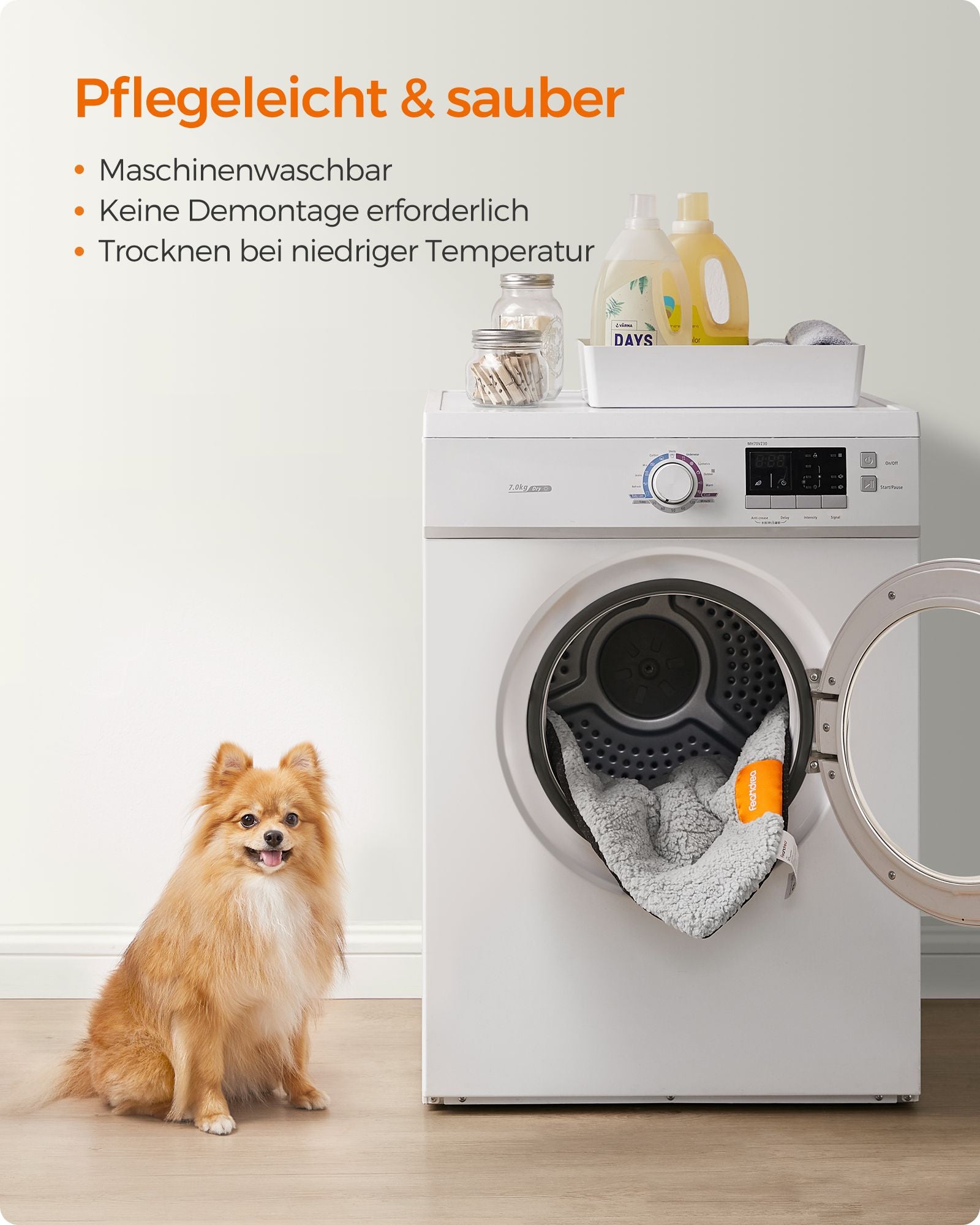 Zelfverwarmende Kattendeken S - Sherpa Met Warmtereflectie - Zonder Stroom