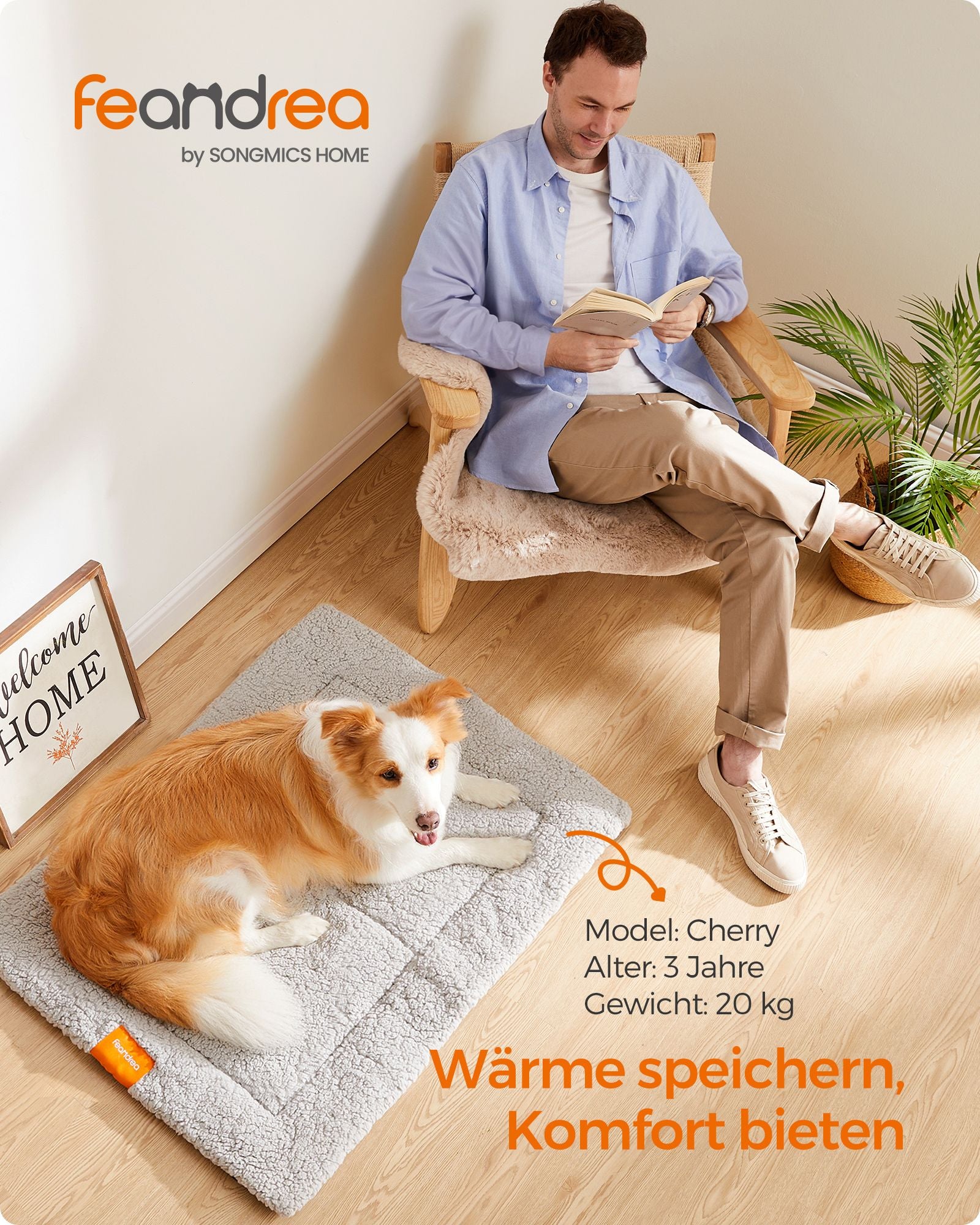 Zelfverwarmende Hondendeken L - Warmtereflecterende Kern - Antislip