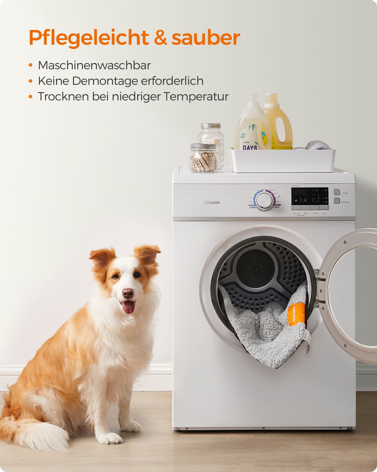 Zelfverwarmende Hondendeken L - Warmtereflecterende Kern - Antislip