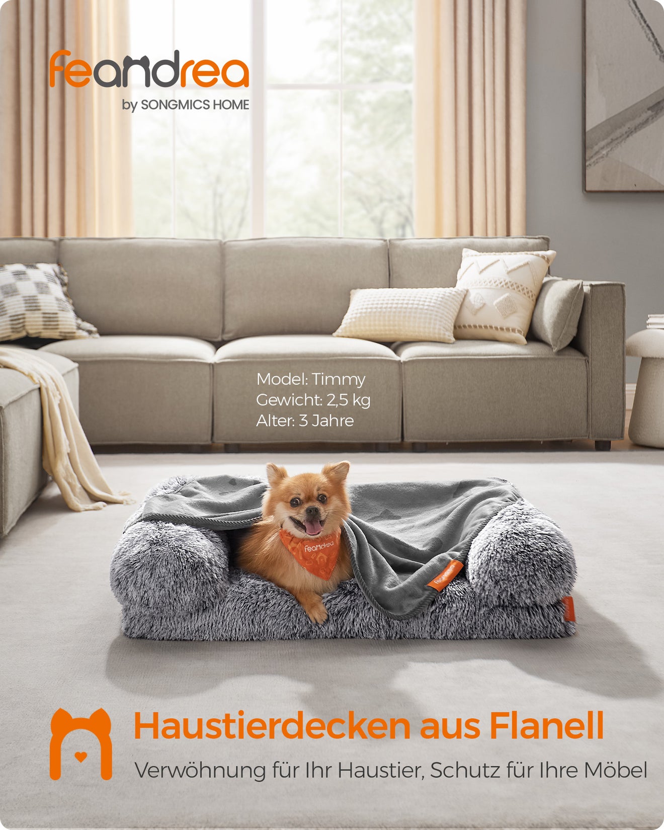 Kattendekens Flanel Set Van 3 - Machinewasbaar - Zonder Pluizen