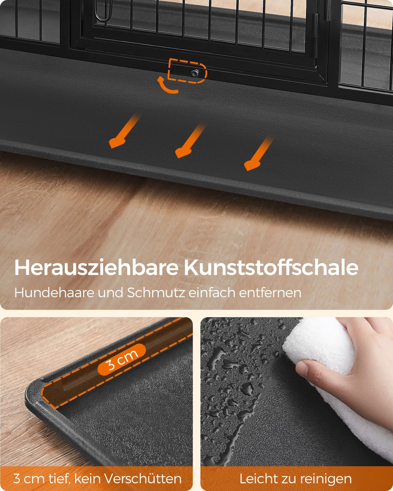 Extra Zware Hondenbench XXL - Dubbele Deuren En Bovenluik - Voor De Sterkste Honden