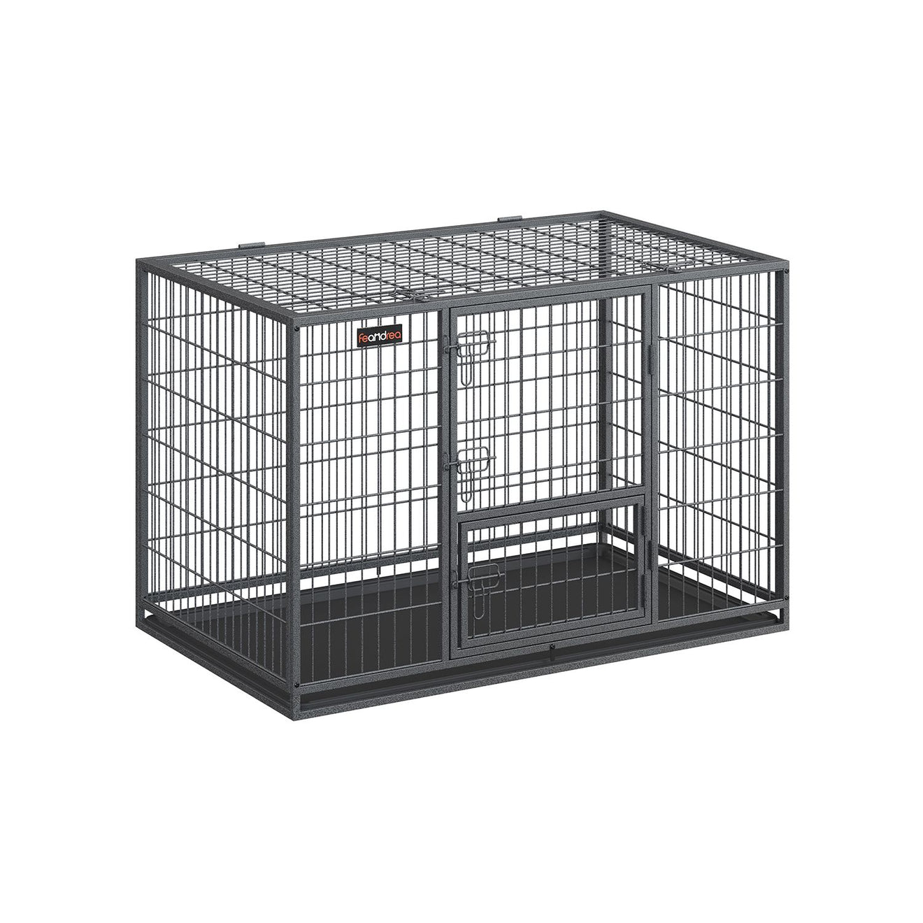Extra Zware Hondenbench XXL - Dubbele Deuren En Bovenluik - Voor De Sterkste Honden