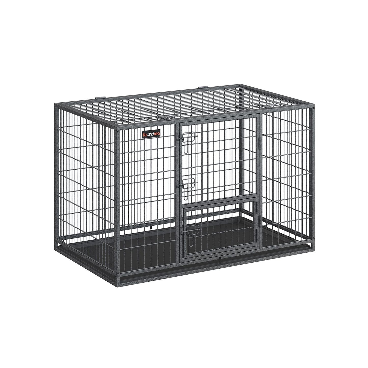 Extra Zware Hondenbench XXL - Dubbele Deuren En Bovenluik - Voor De Sterkste Honden