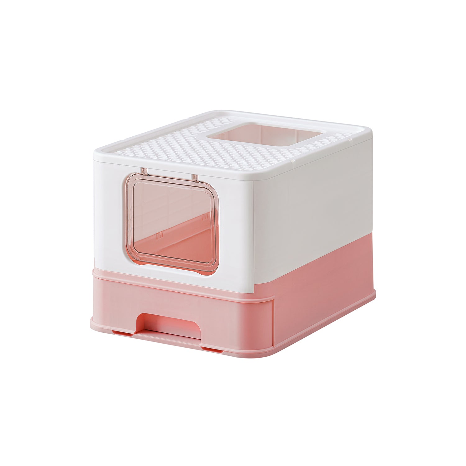 Kattenbak Met Deksel En Uitschuifbare Lade - Minder Gritsporen - Inclusief Schep