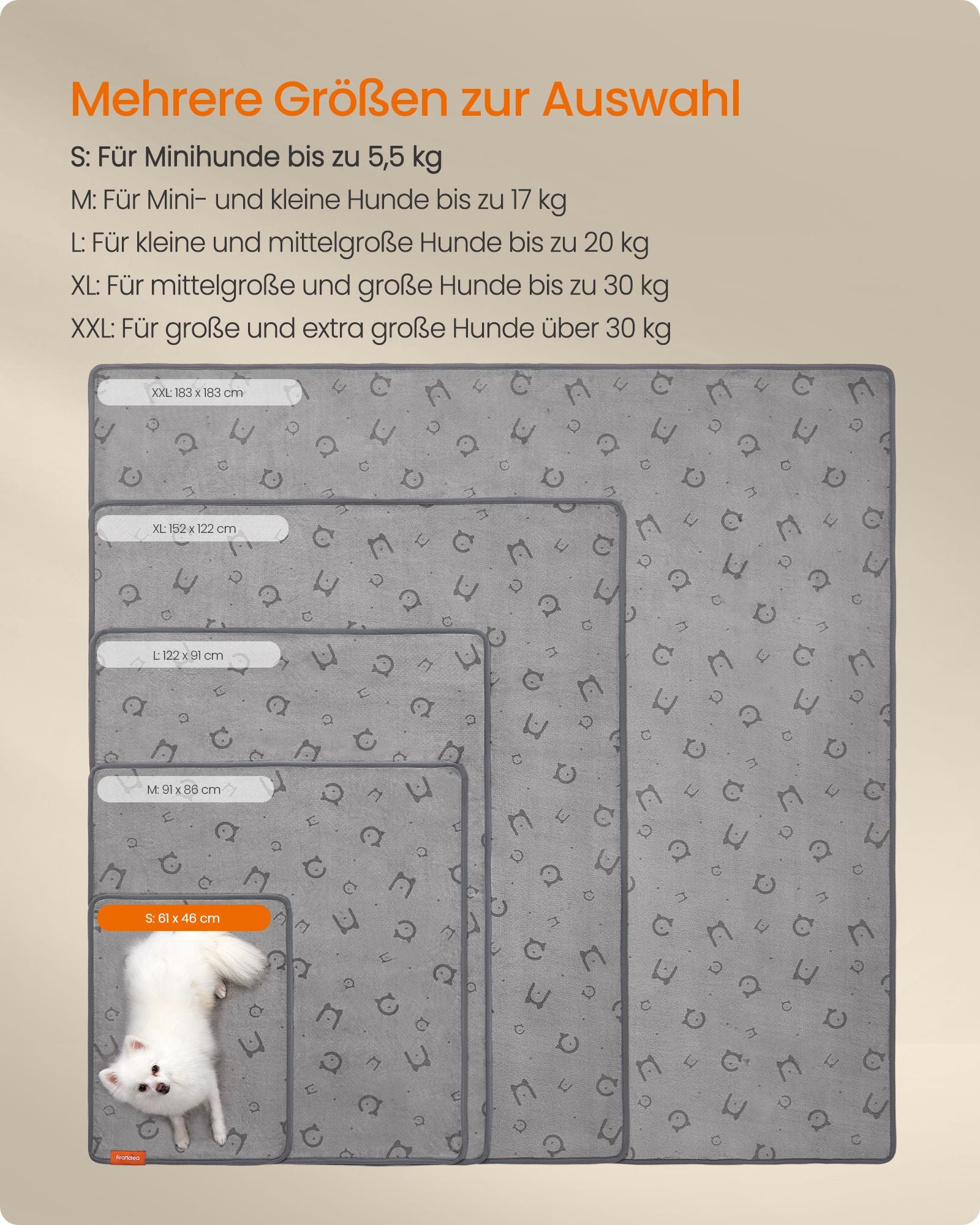 Wasbare Puppy Trainingsmatten S Set Van 2 - Vierlaags Absorberend - Antislip