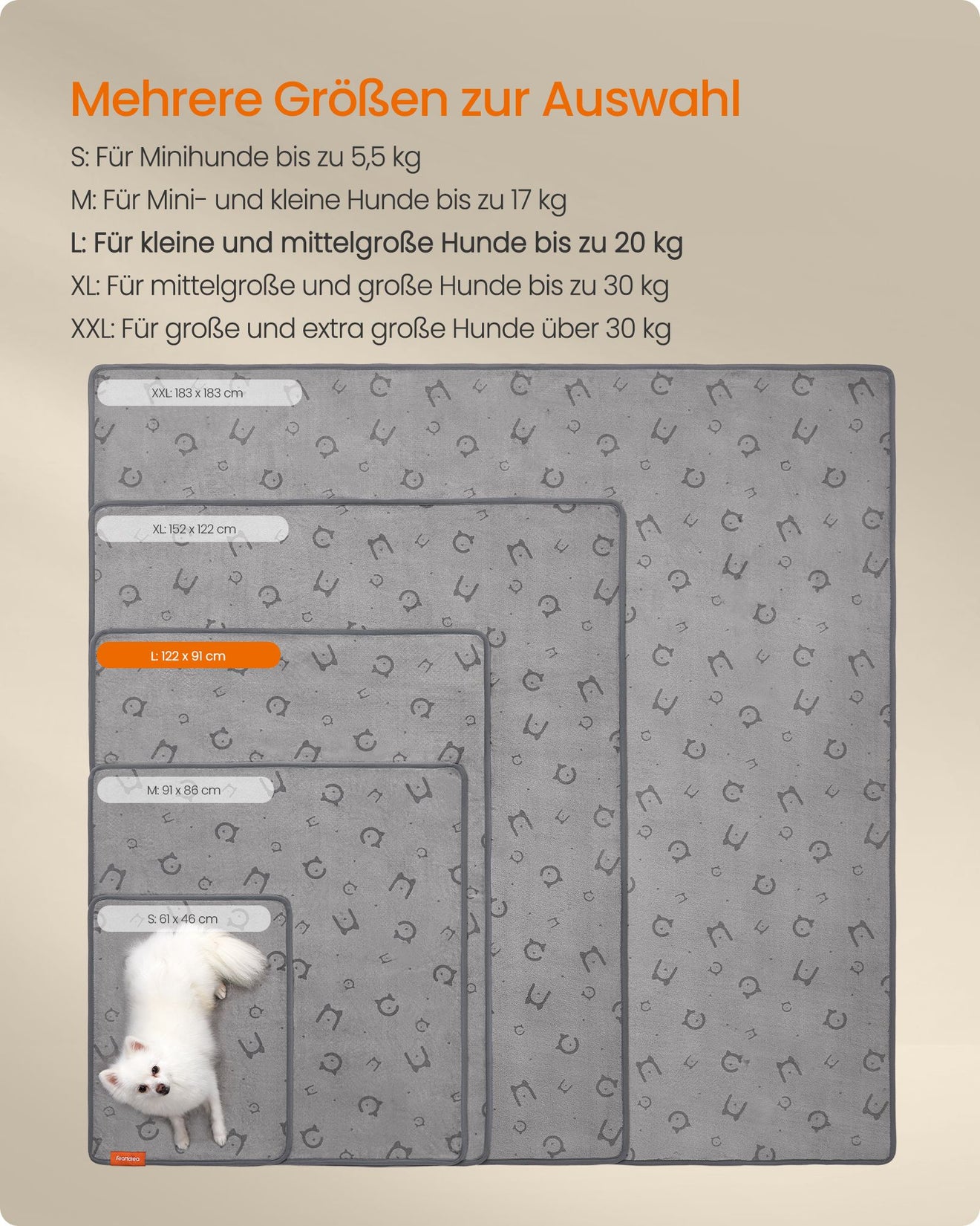 Wasbare Puppy Trainingsmatten L Set Van 2 - Maximale Dekking - Vierlaags Waterdicht
