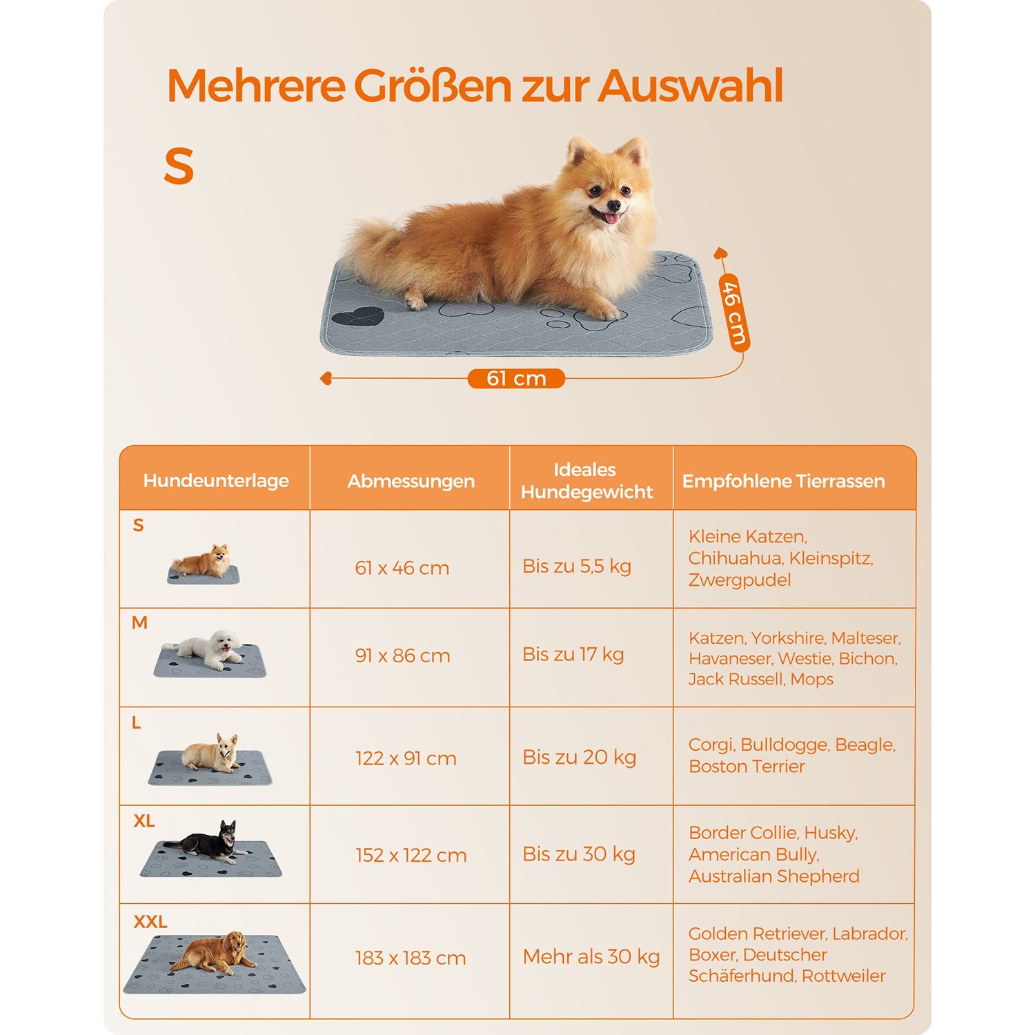 Compacte Wasbare Trainingsmatten S Set Van 2 - Doorlatende Toplaag - Antislip