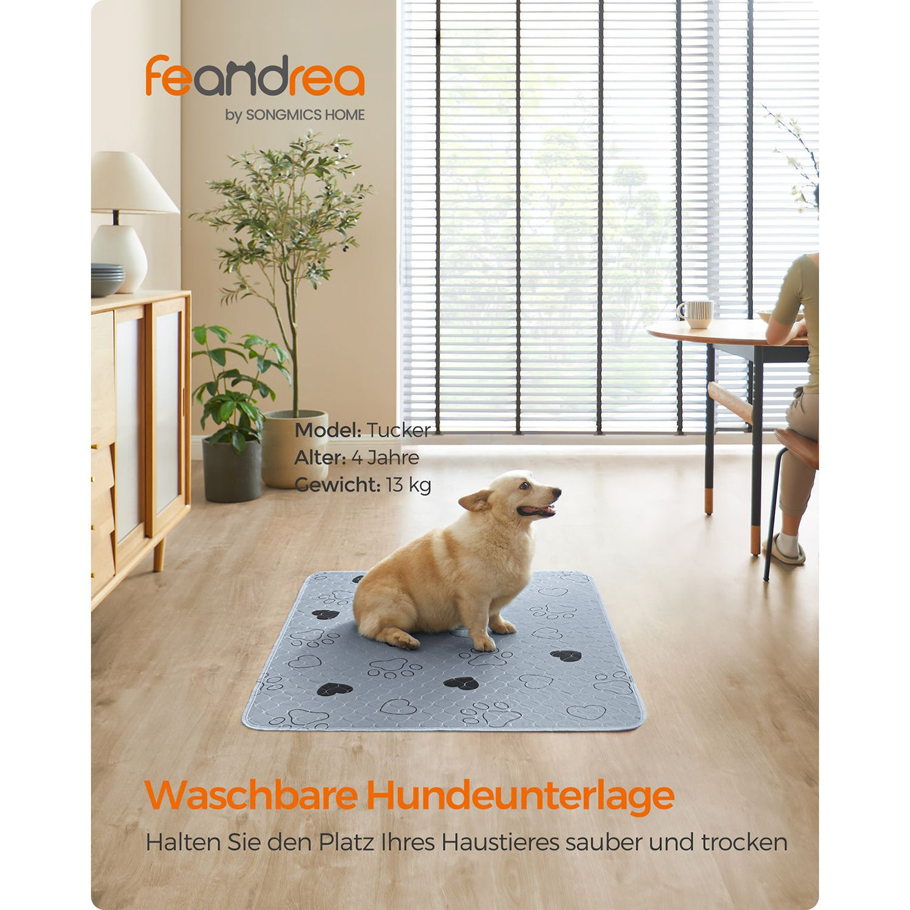 Antislip Wasbare Trainingsmatten L Set Van 2 - Polyester Toplaag - Waterdicht