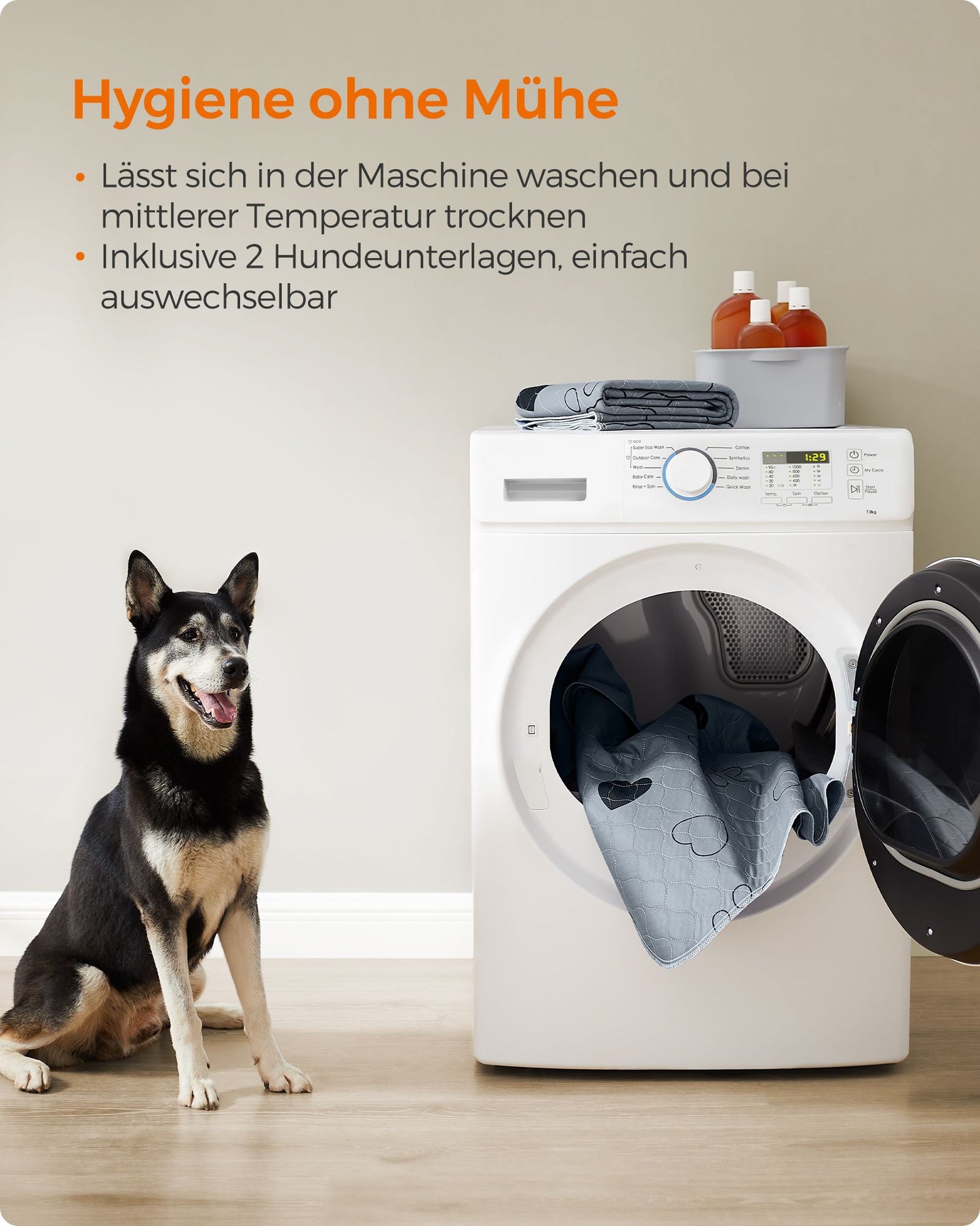 Wasbare Trainingsmatten XL Set Van 2 - Extra Groot Oppervlak - Waterdicht Met Antislip
