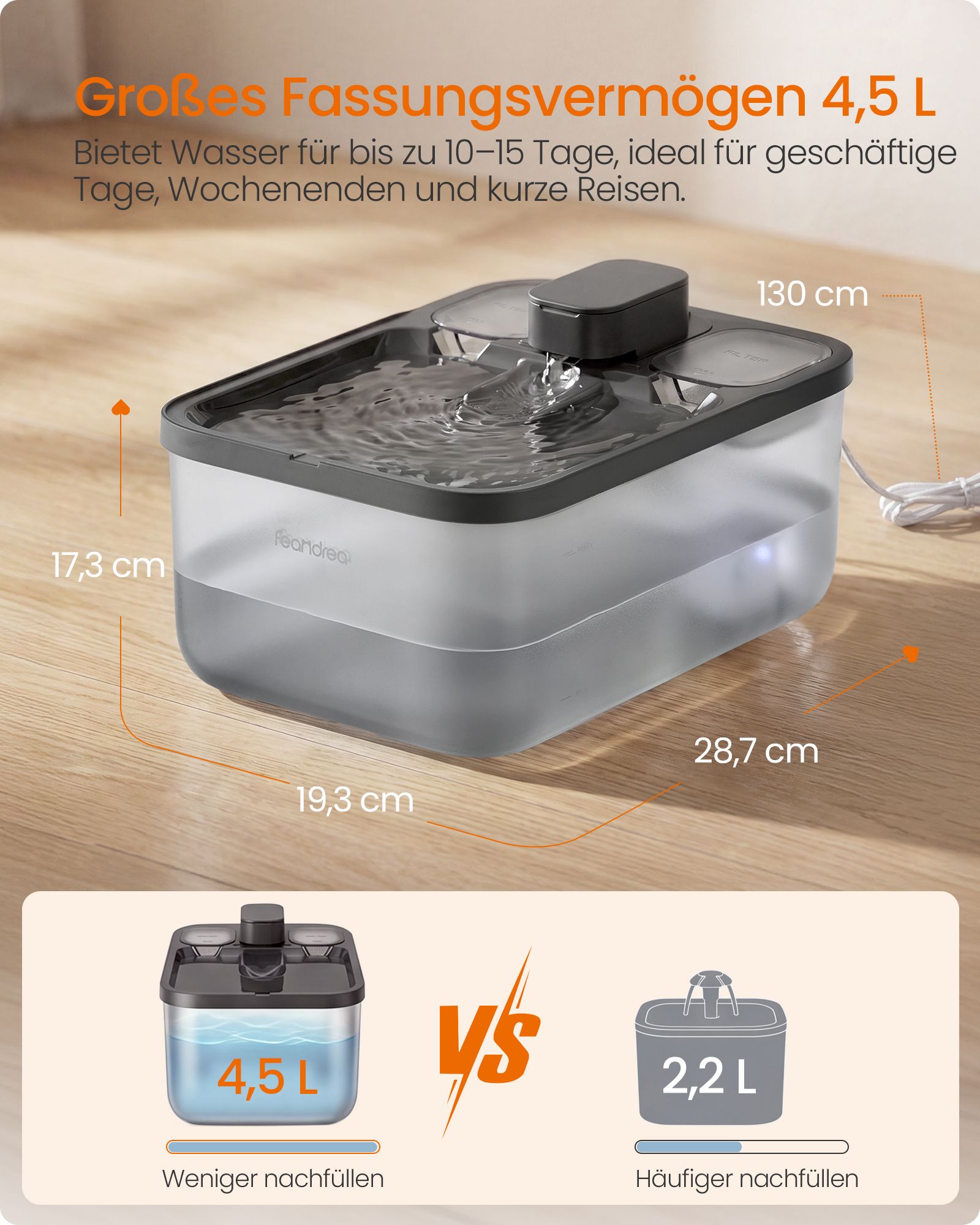 Drinkfontein Voor Katten Met Stille Pomp - Inclusief 12 Filters - Automatische Beveiliging