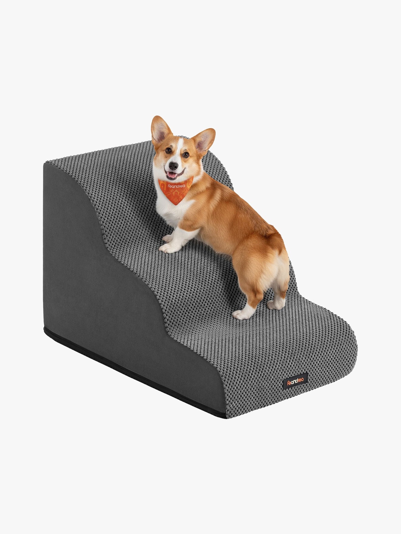 Hondentrap Met 3 Treden - Antislip Bekleding - Gewrichtsvriendelijke Lage Opstap