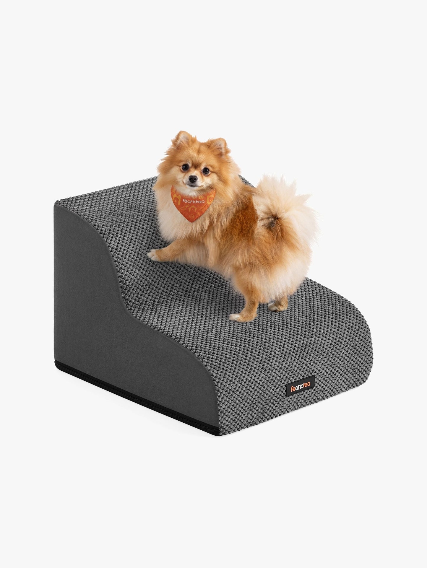 Hondentrap Met 2 Treden - Antislip Bekleding - Zachte Helling Voor Kleine Honden