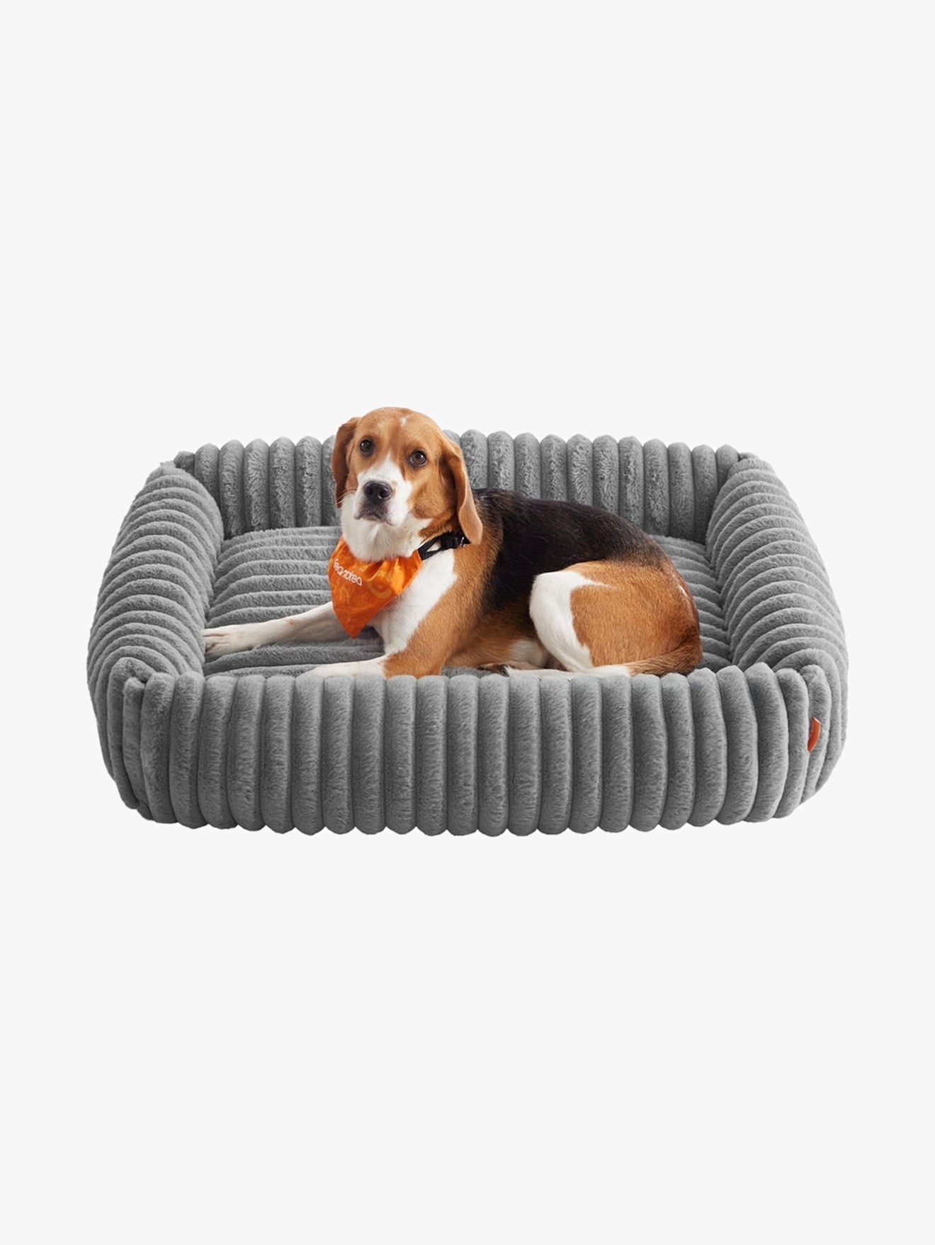 Ortho Hondenmand Met Knuffelkussen Voor Middelgrote Honden - Imitatiebont - Wasbaar