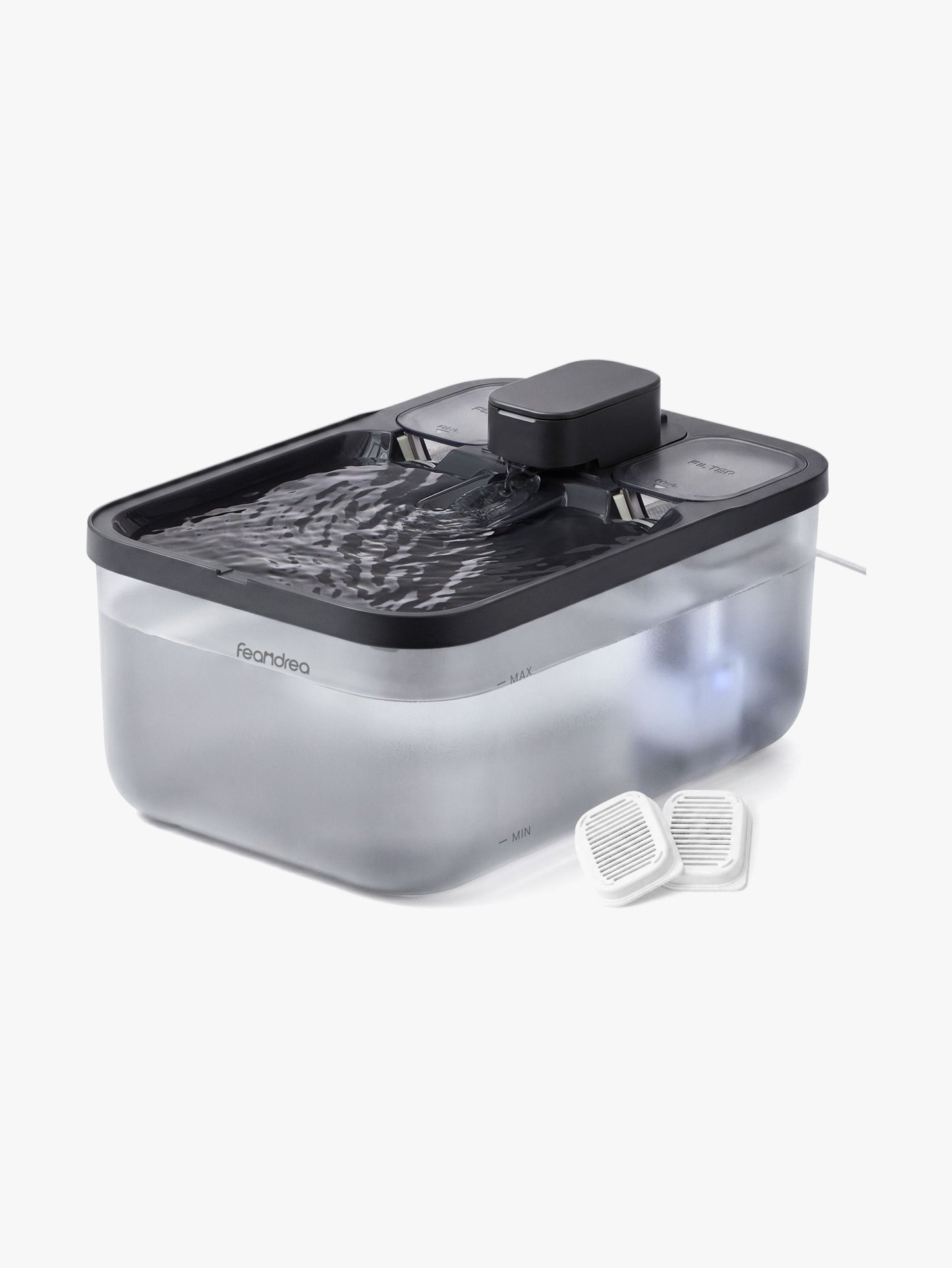 Drinkfontein Voor Katten Met Stille Pomp - Inclusief 3 Filters - 4,5 Liter